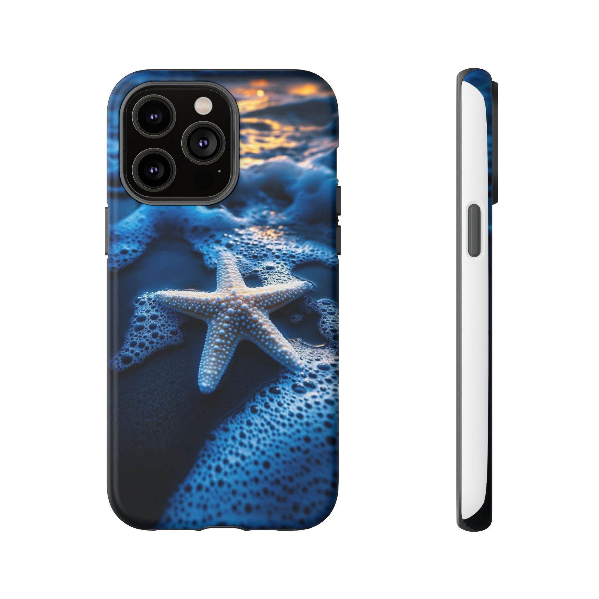 Starfish Beach Tough Cases for iPhones, Samsung, and Pixel