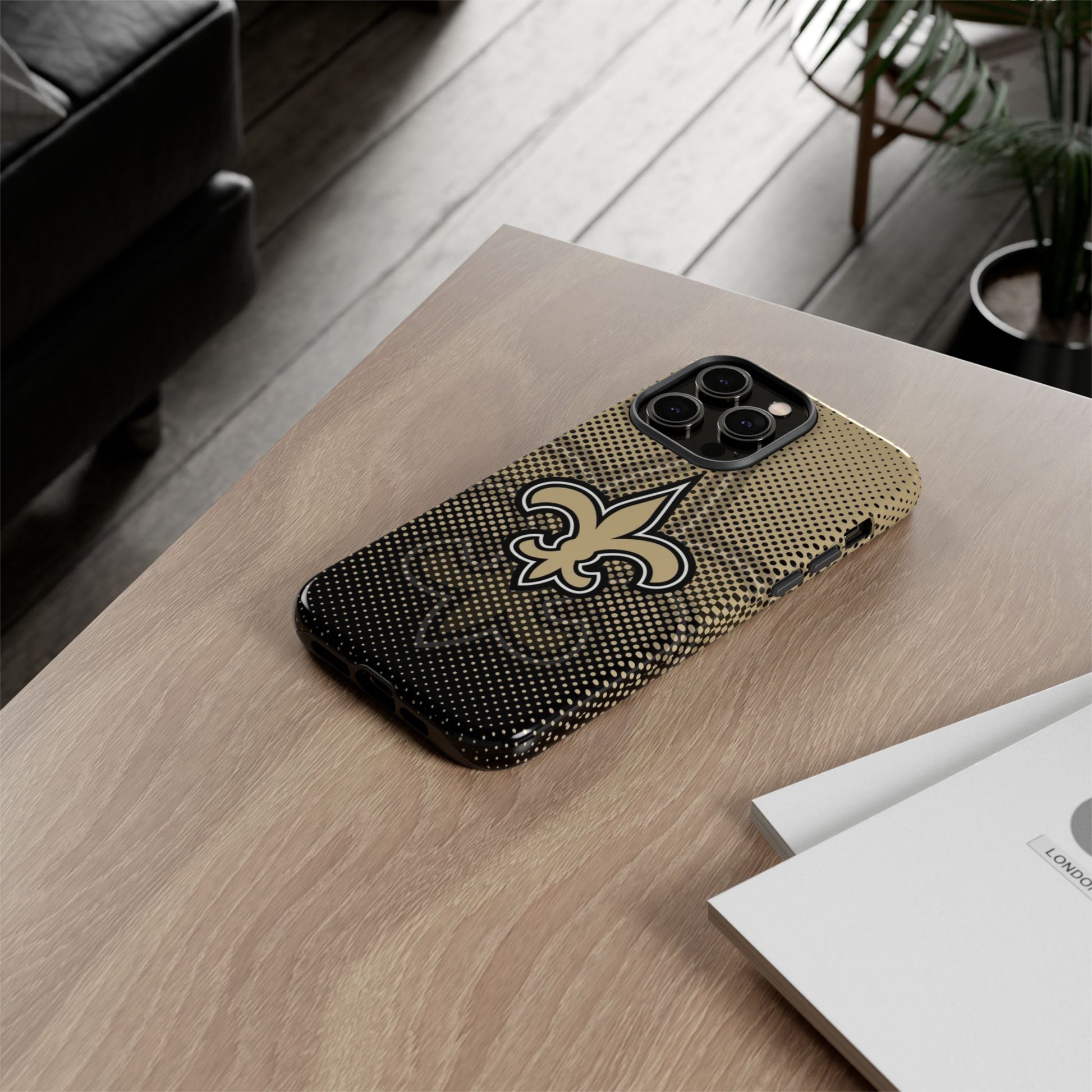 New Orleans Football Saints Logo Tough Cases for iPhones, Samsung, and Pixel