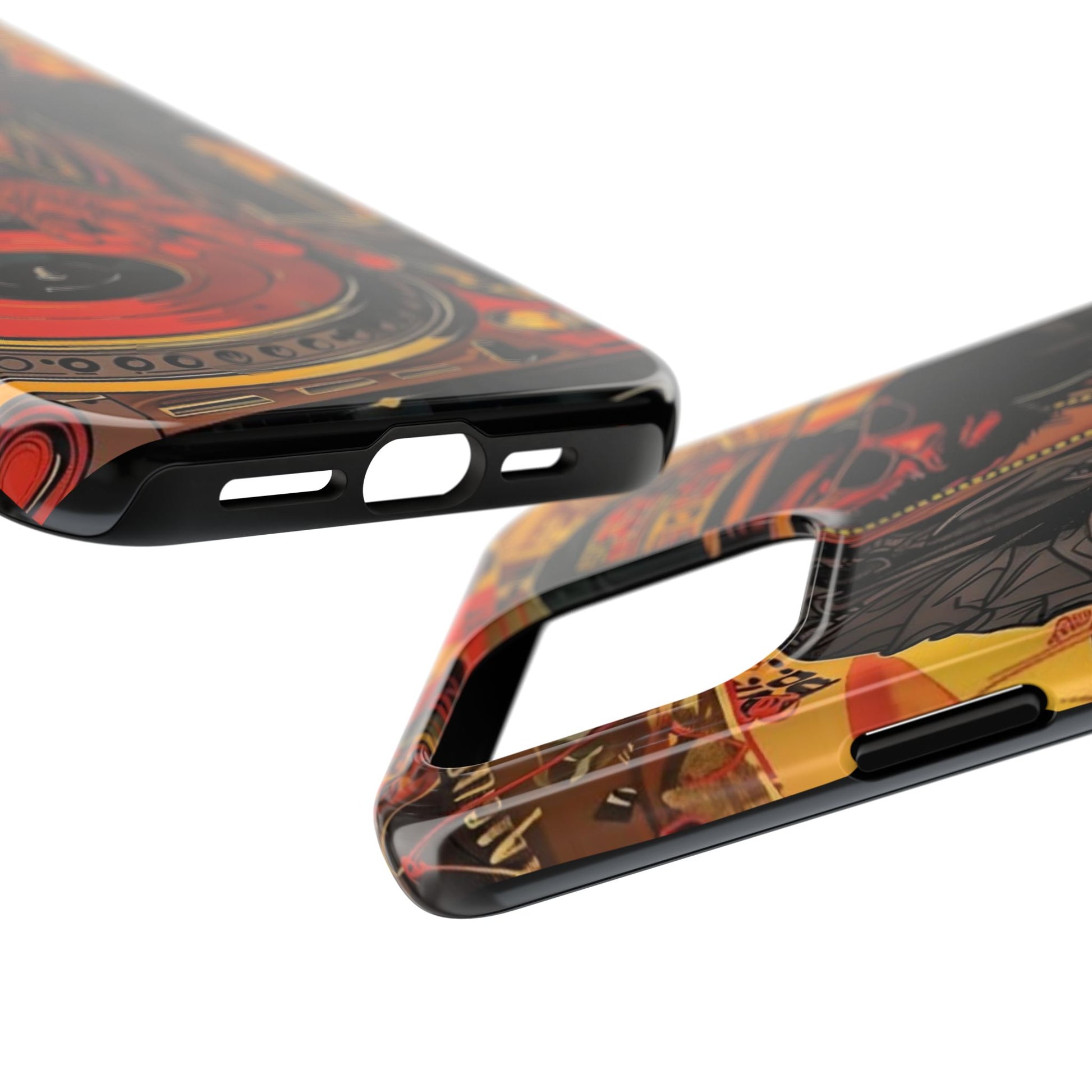 DJ on Turntables Hip Hop Phone Cases for Iphones & Samsung Phones