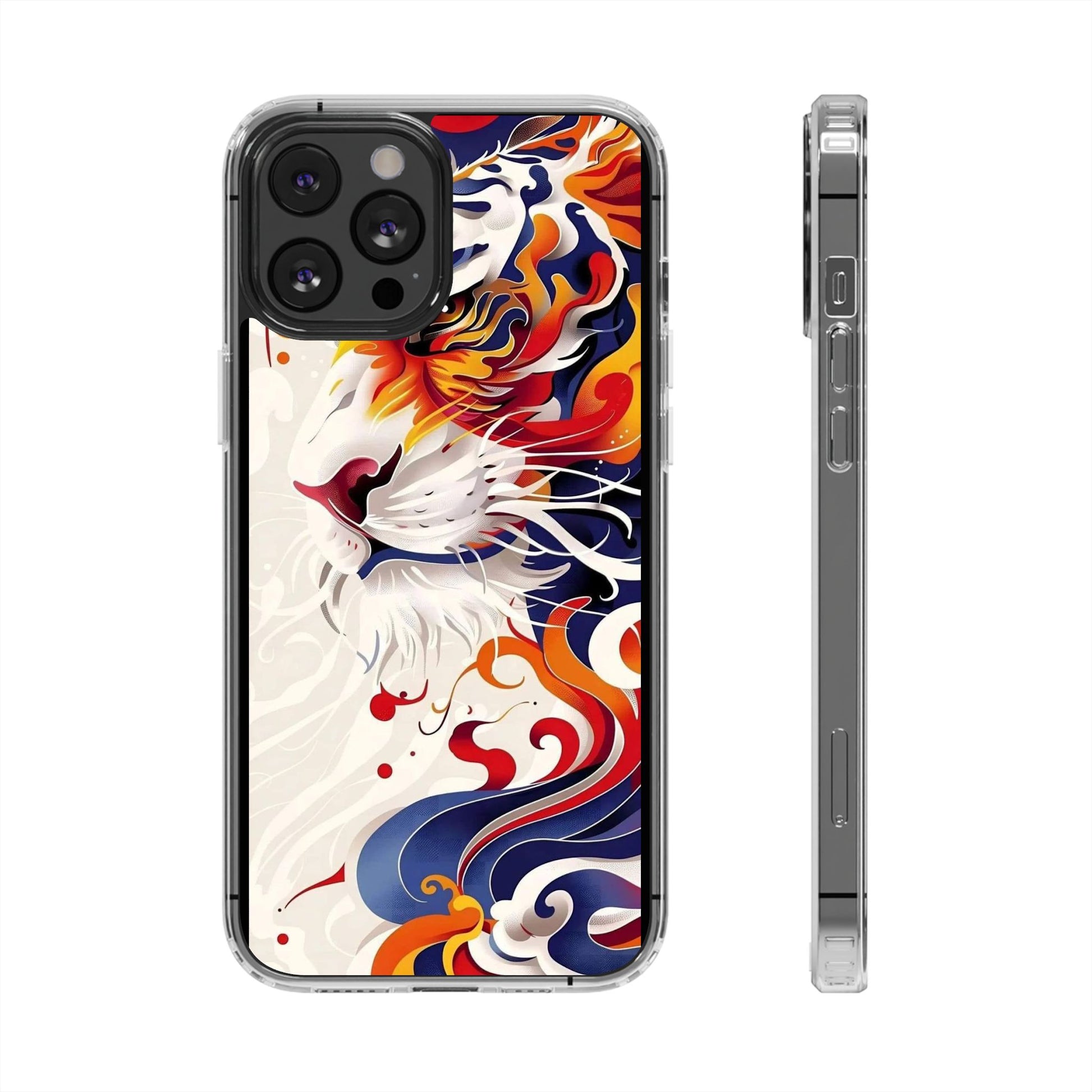 Awesome Abstract Tiger Art Iphone, Samsung case