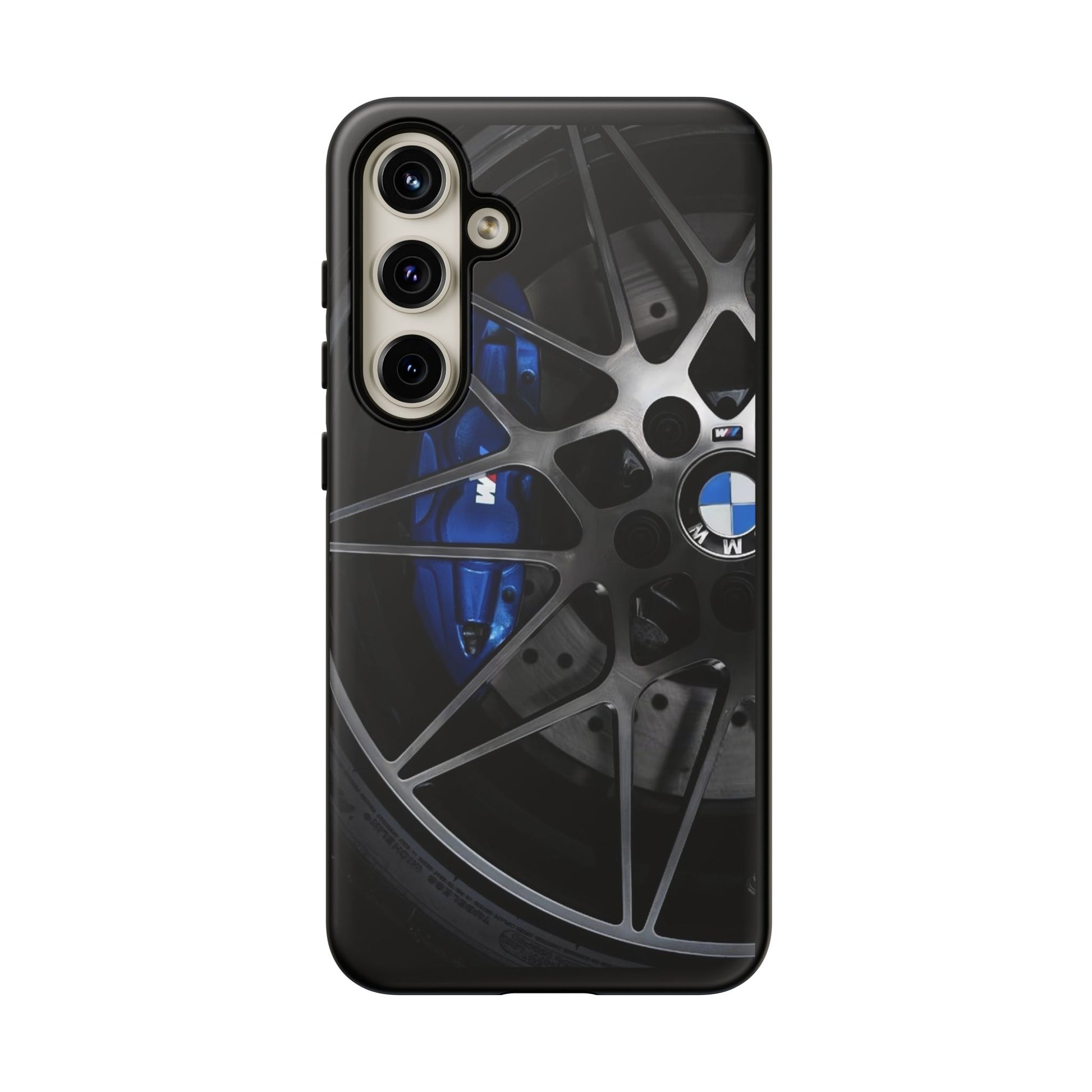 BMW M3 Racing Wheels Tough Cases for iPhones, Samsung, and Pixel