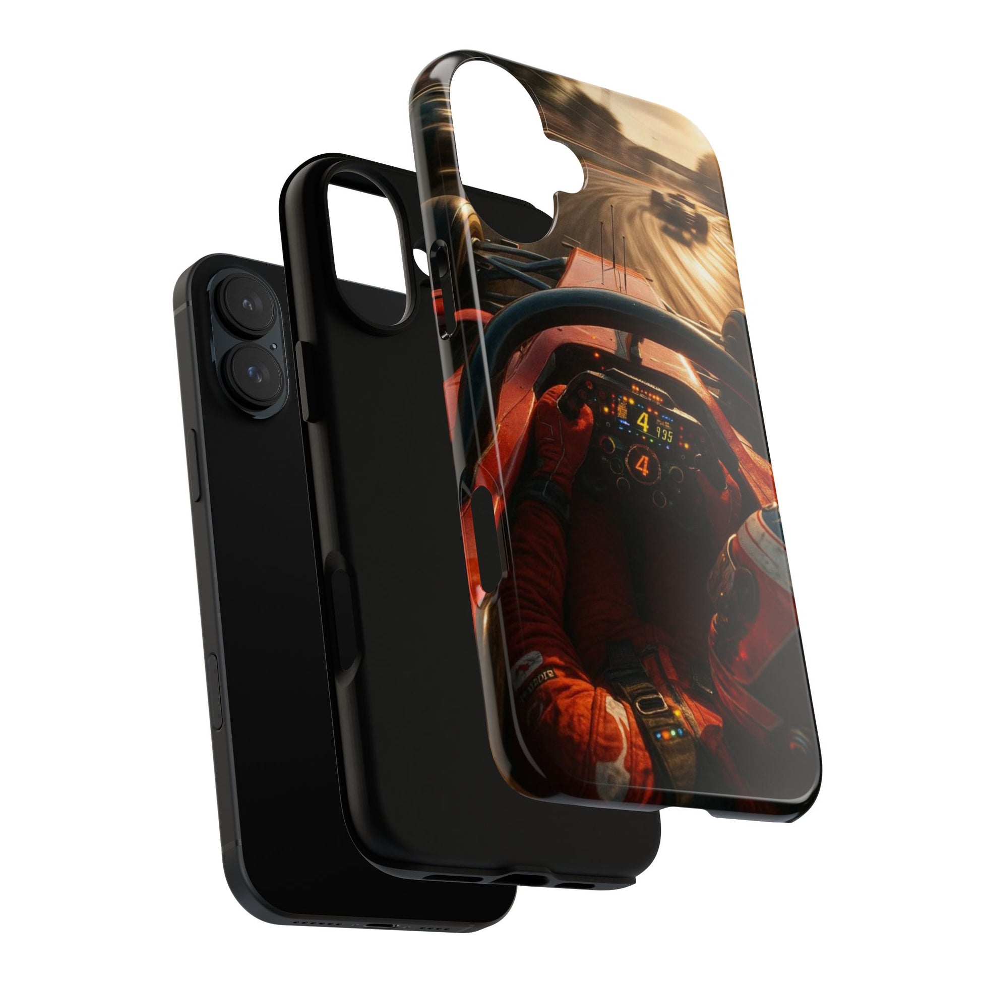 Formula 1 Cockpit Phone Case, Tough Cases for iPhones, Samsung, and Pixel