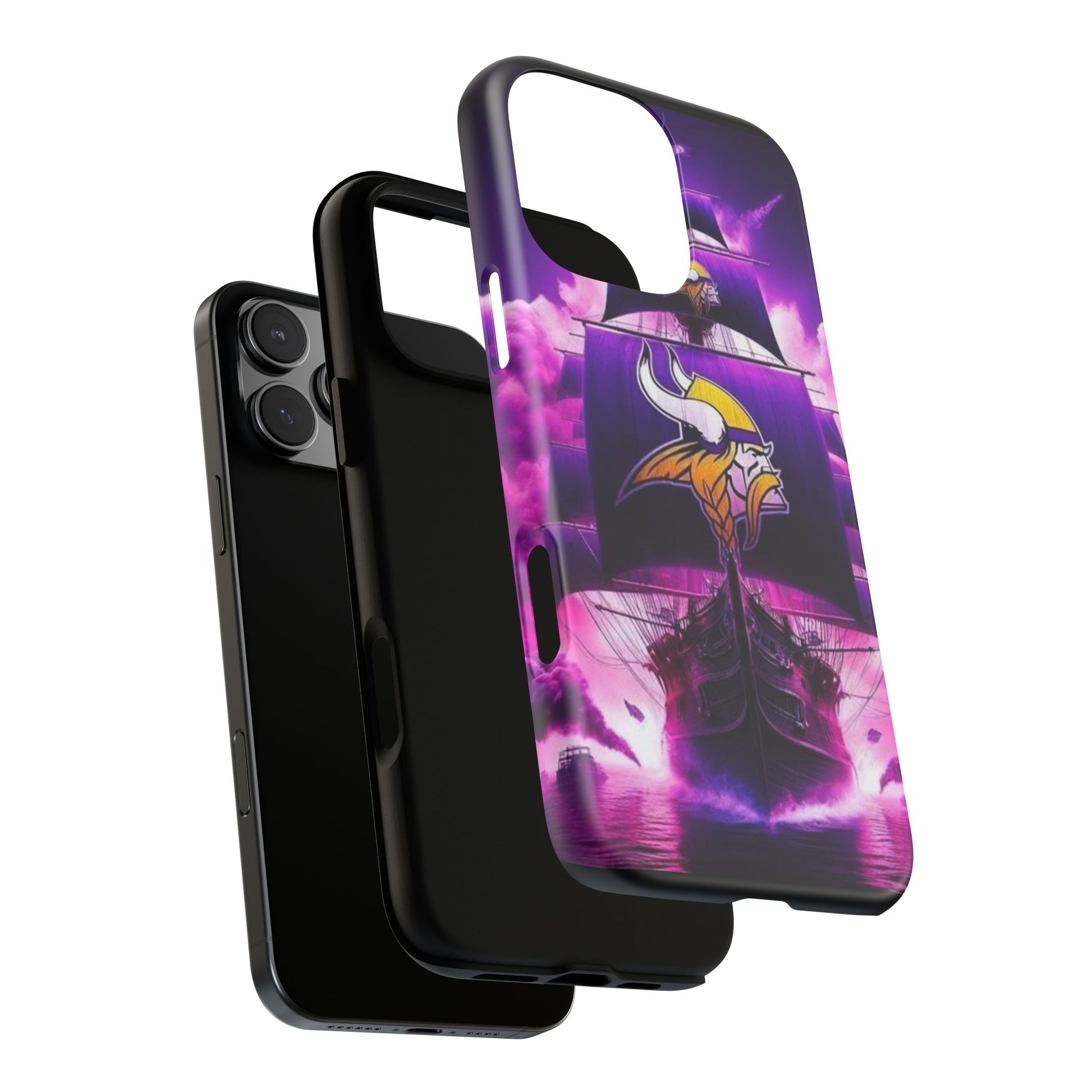 Minnesota Vikings Ship Football Phone Case, Tough Cases for iPhones, Samsung, and Pixel