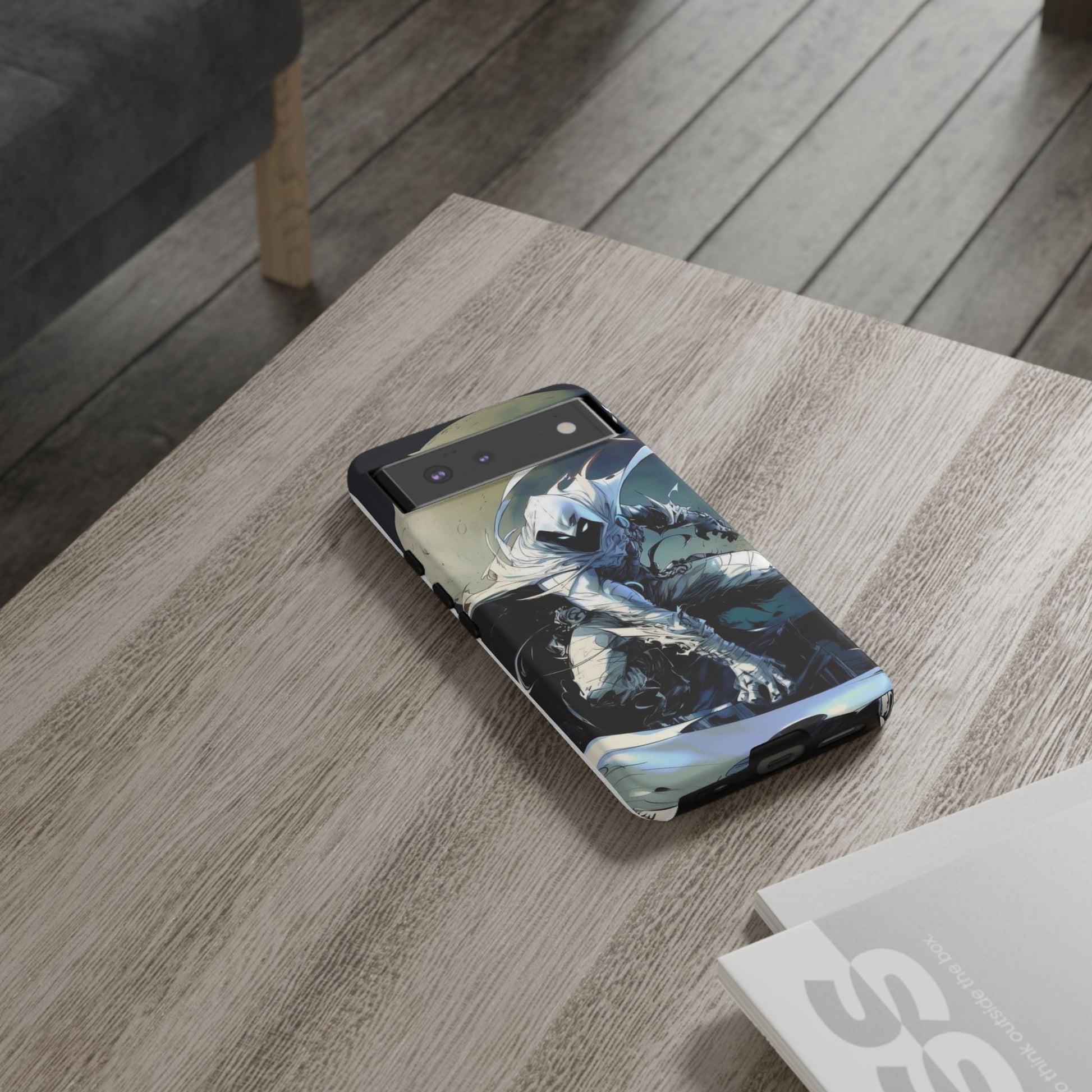 Moon Knight Tough Cases for iPhones, Samsung, and Pixel