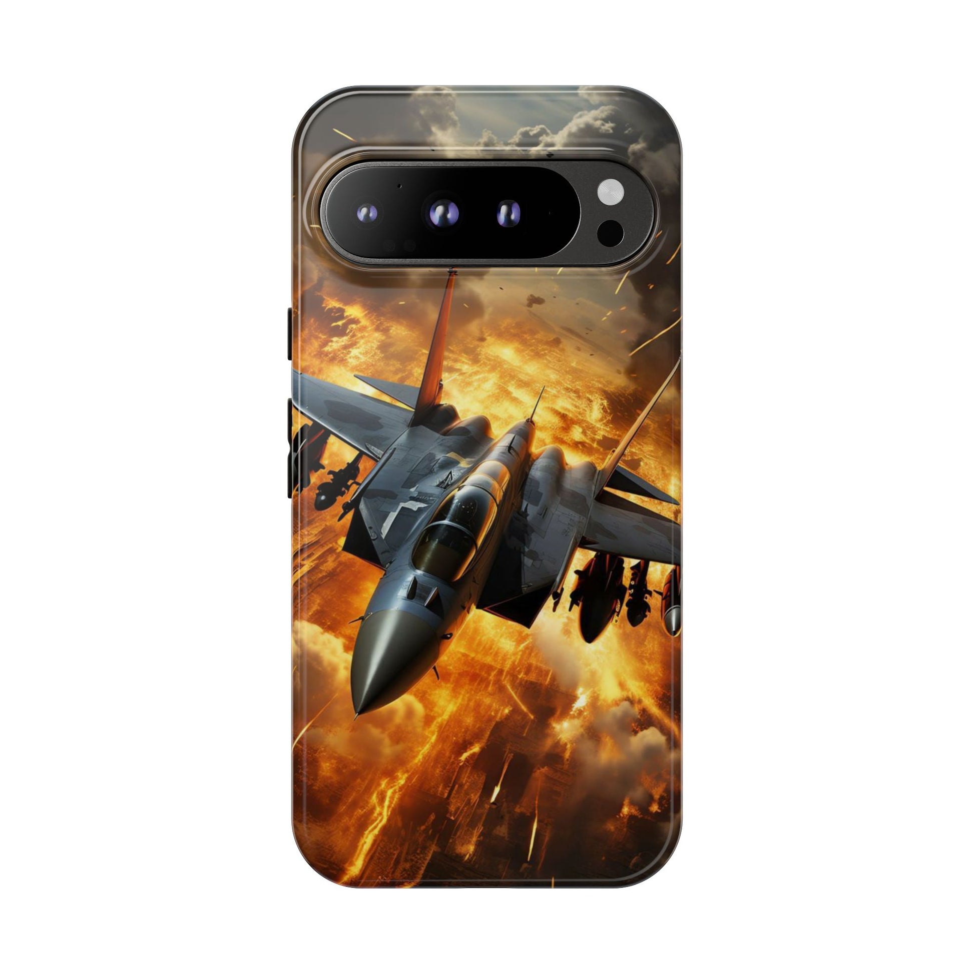 F-15 Fighter Jet Tough Cases for iPhones, Samsung, and Pixel