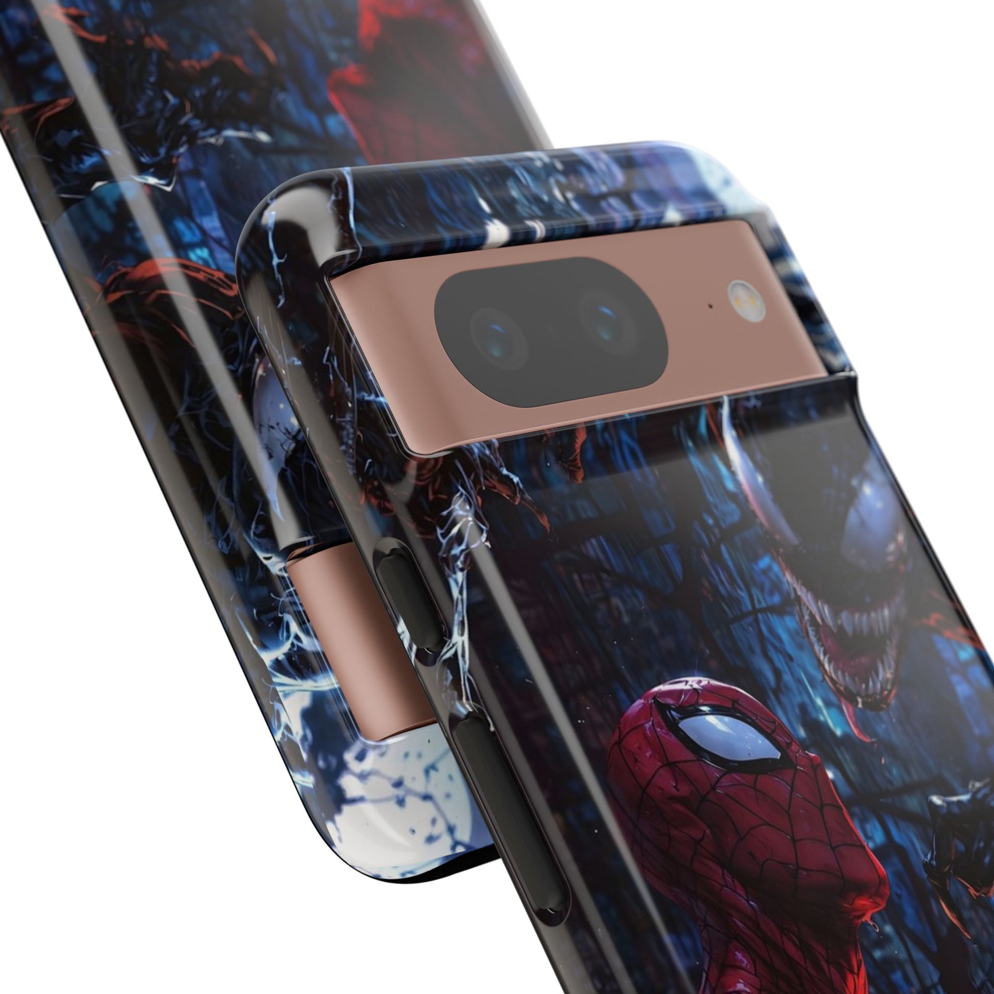 Venom x Spiderman Phone Case, Tough Cases for iPhones, Samsung, and Pixel