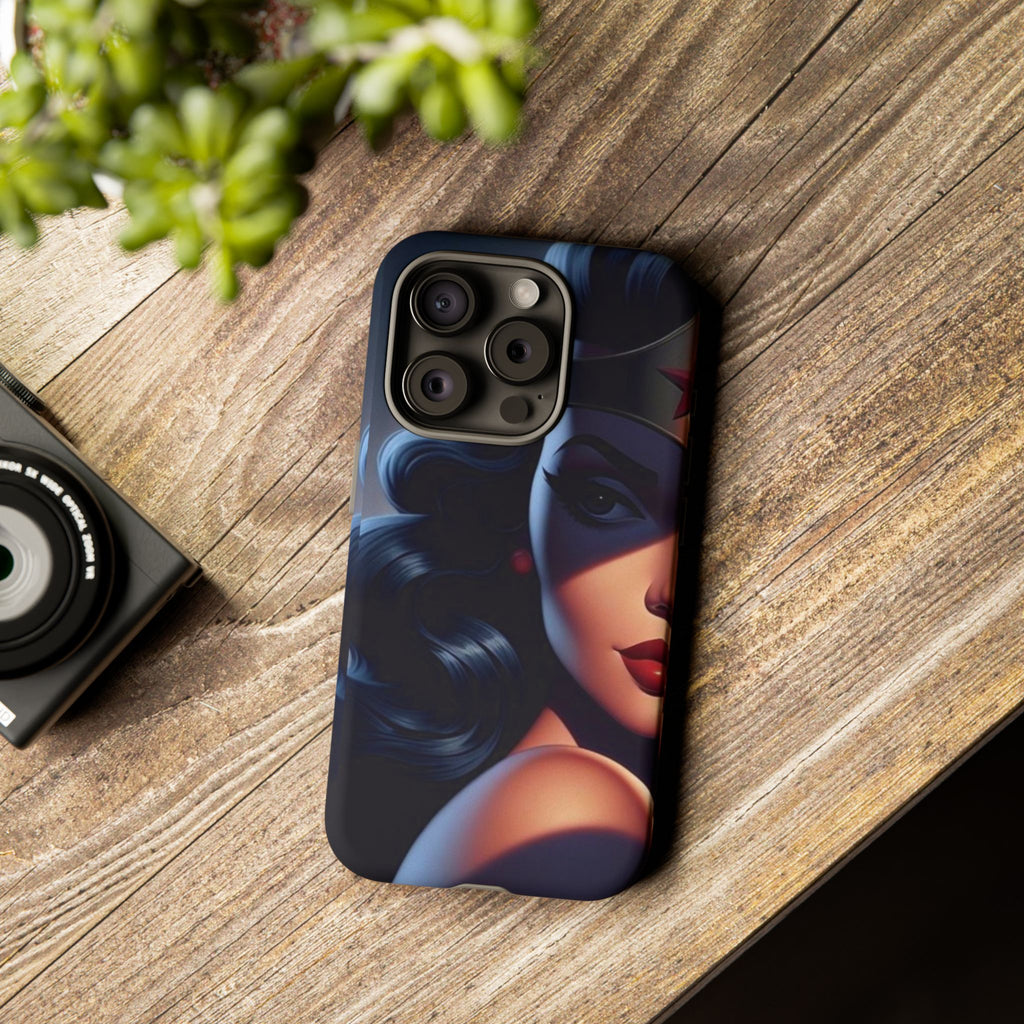 Classic Comics Wonder Woman Tough Cases for iPhones, Samsung, and Pixel