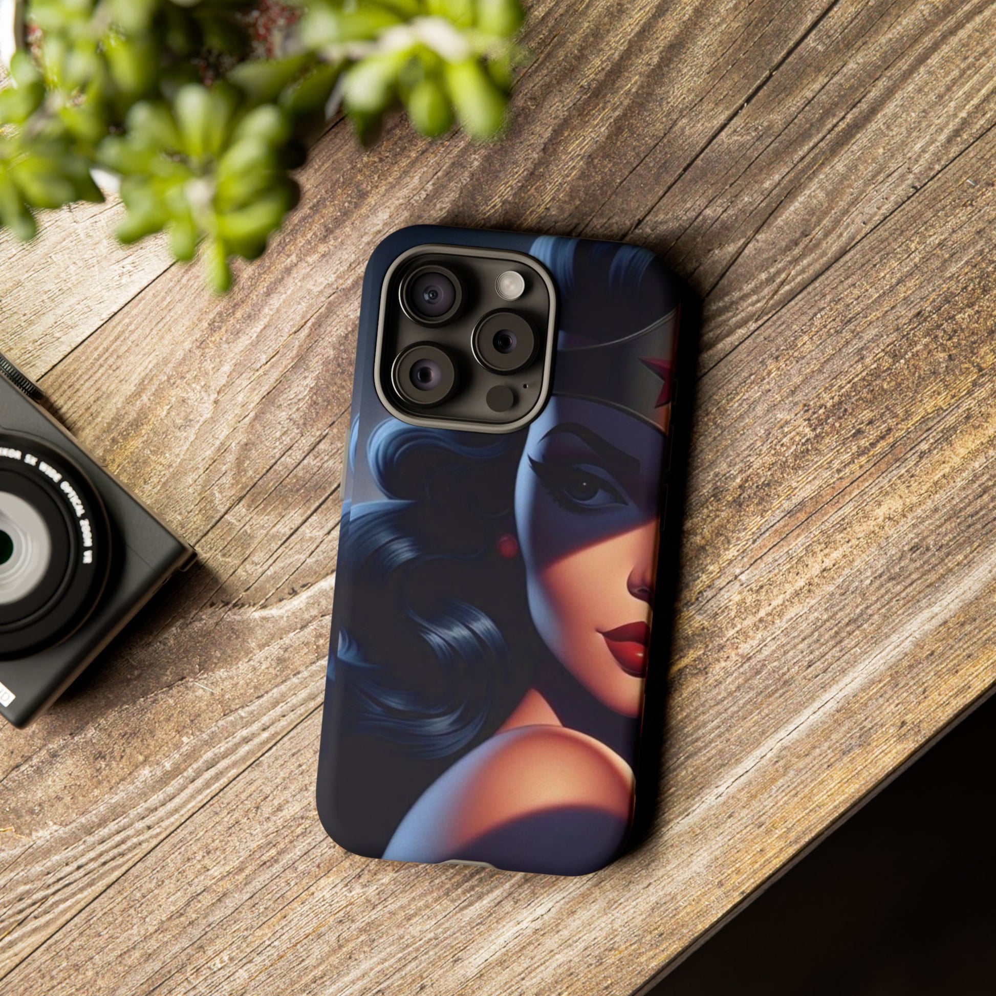 Classic Comics Wonder Woman Tough Cases for iPhones, Samsung, and Pixel