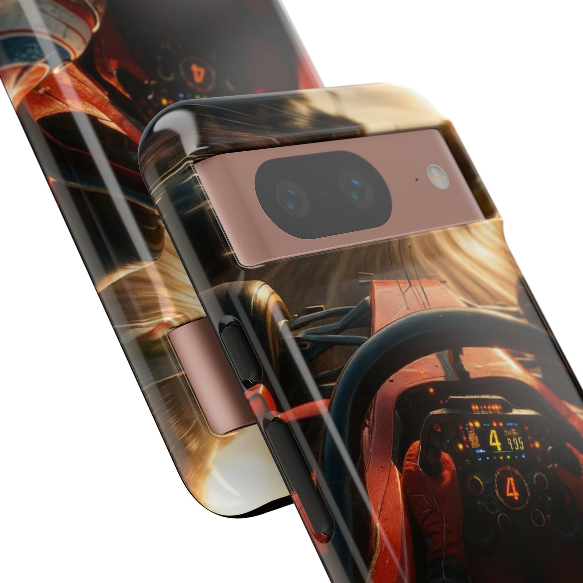 Formula 1 Cockpit Phone Case, Tough Cases for iPhones, Samsung, and Pixel