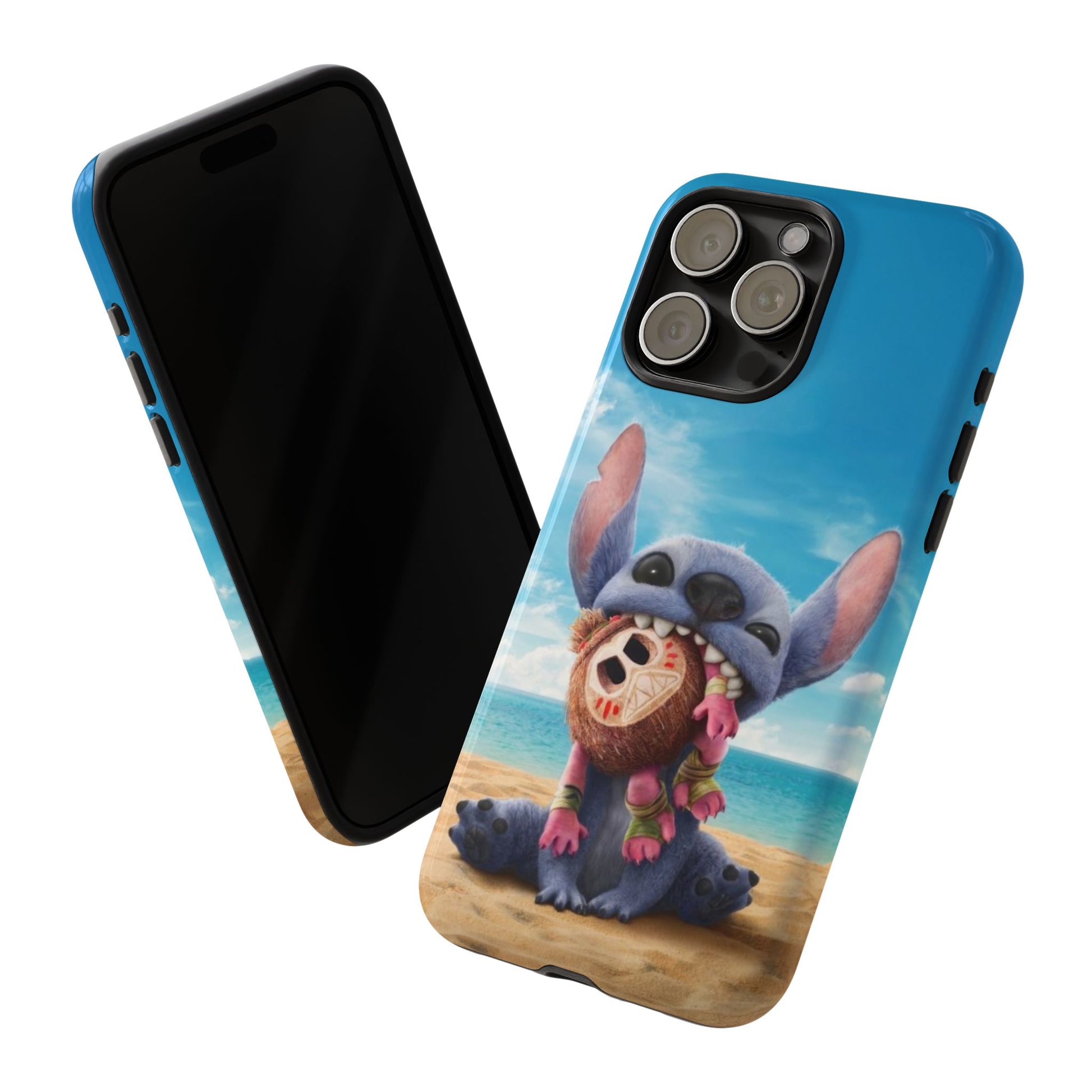 Stitch Beach Sunset Landscape Phone Case for iPhone, Samsung Galaxy, & Pixel Phones