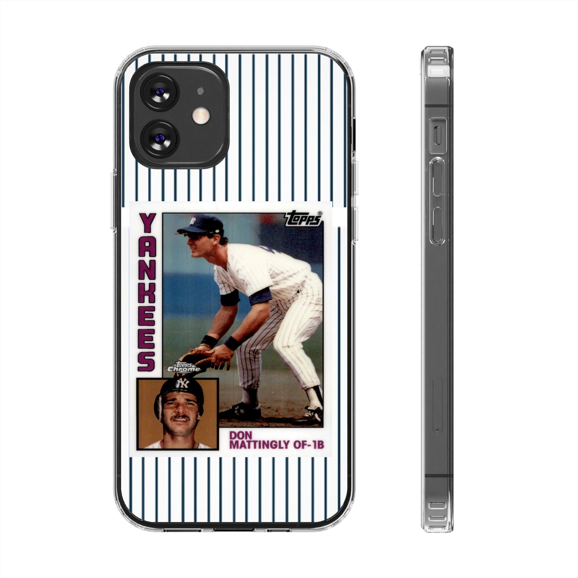 Mattingly Rookie Card Baseball inspired Protective Iphone and Samsung case