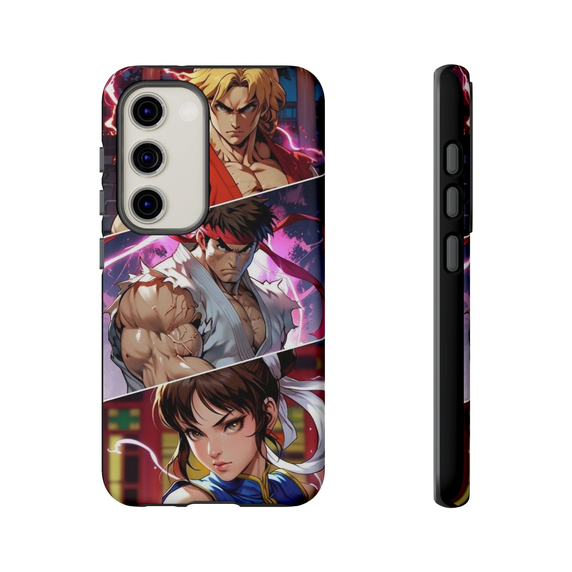 Street Fighter Gamer Theme Tough Cases for iPhones, Samsung, and Pixel