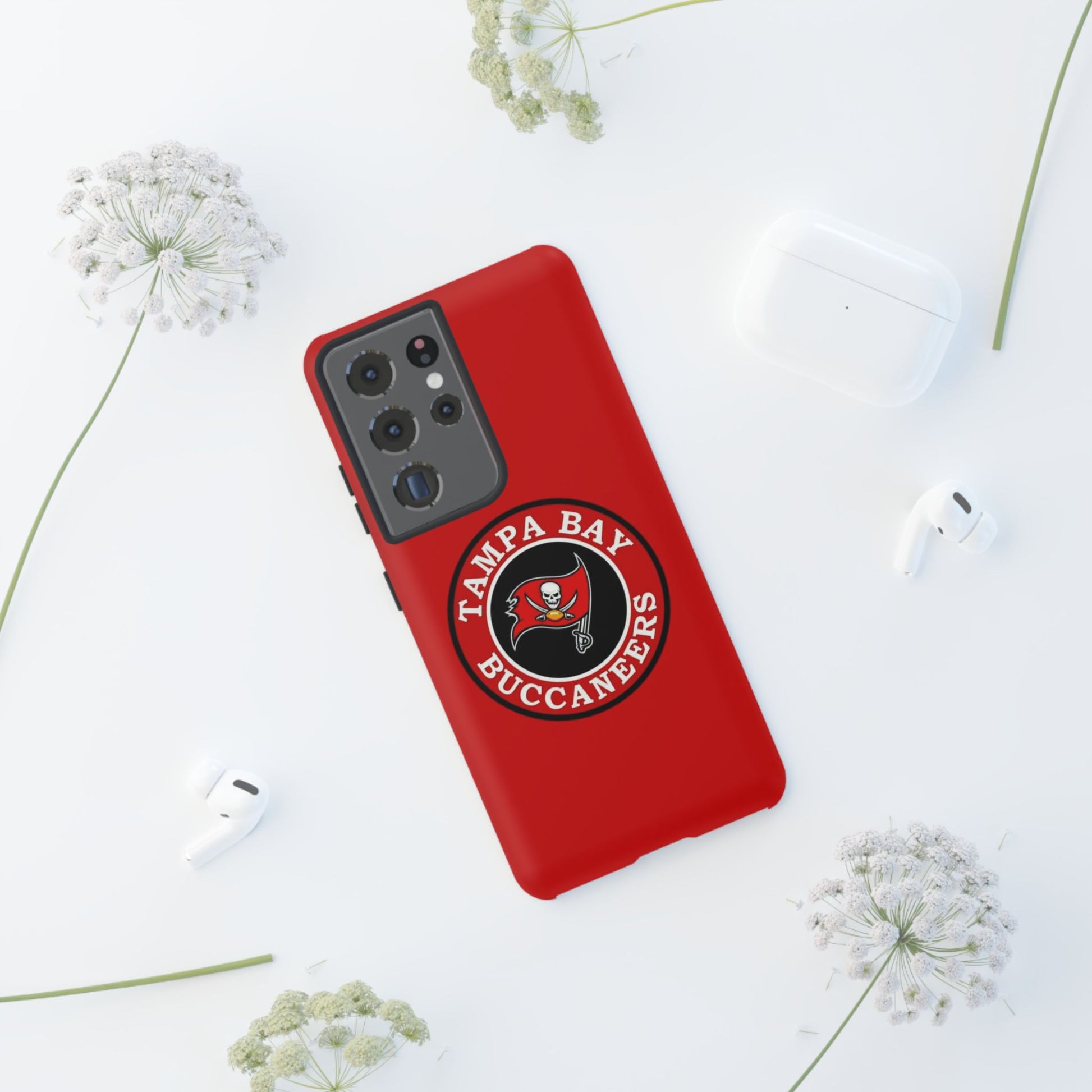 Football Tampa Bay Bucs Logo Tough Cases for iPhones, Samsung, and Pixel