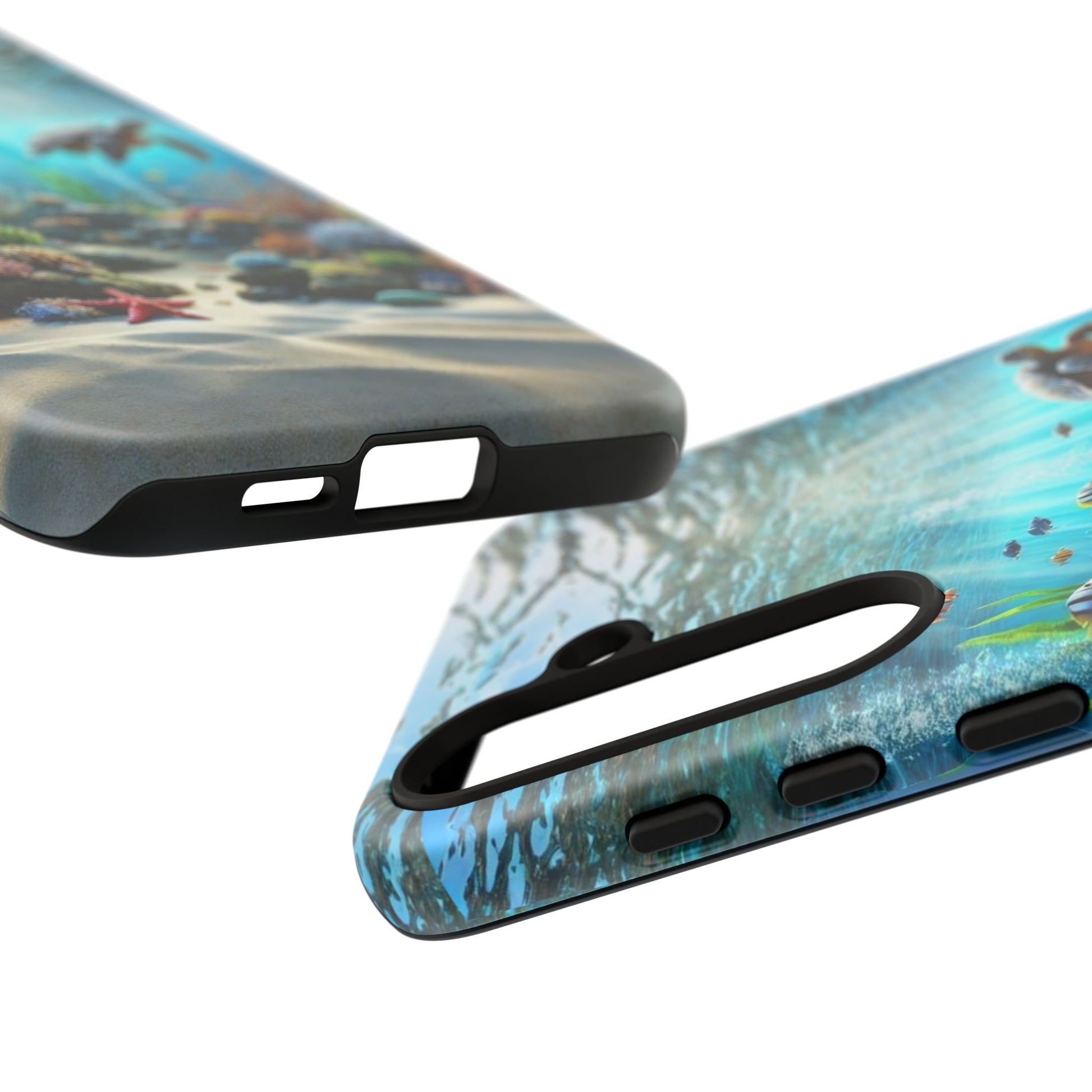 Under Sea Landscape Tough Cases for iPhones, Samsung, and Pixel