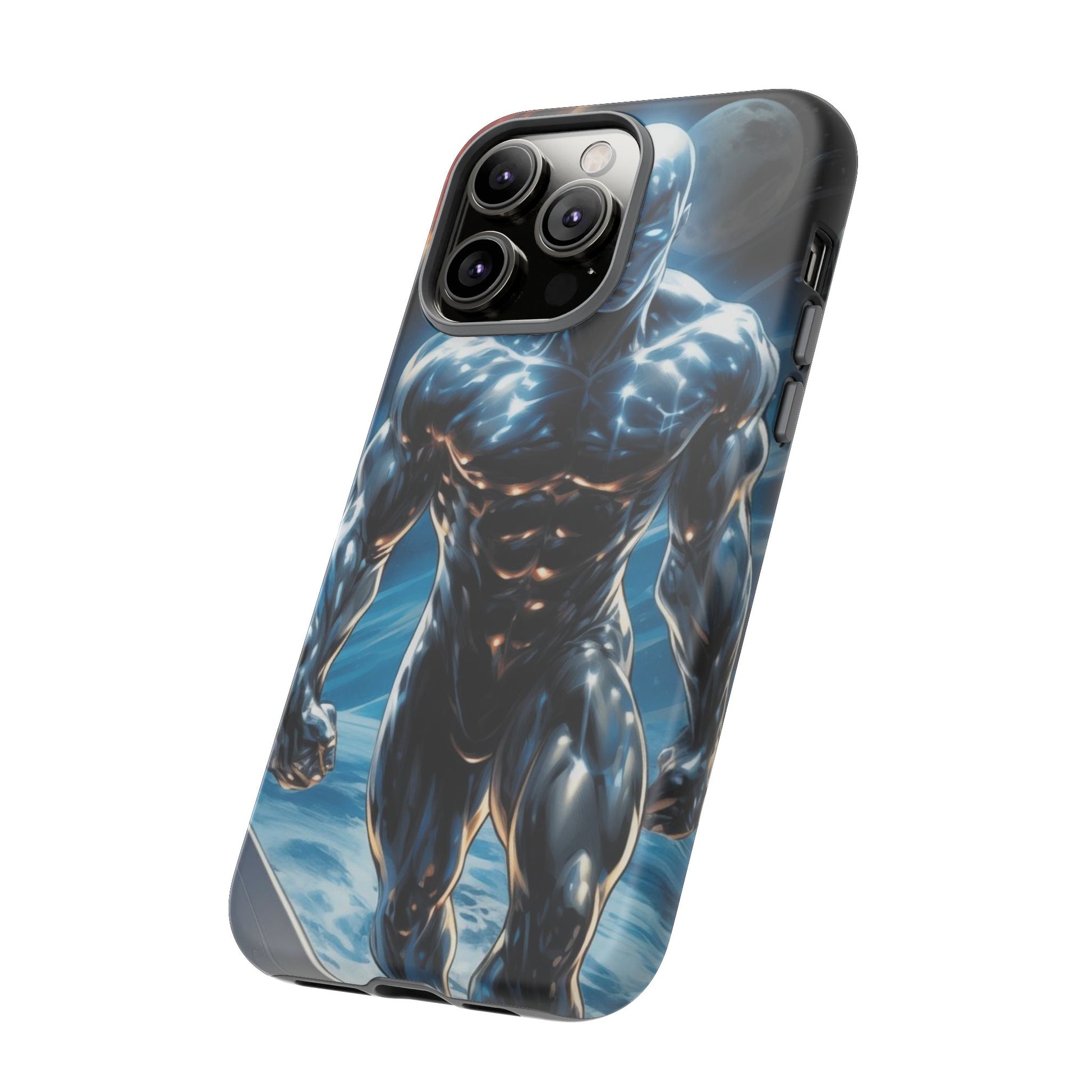 The Silver Surfer Comic Art Phone Case, Tough Cases for iPhones, Samsung, and Pixel