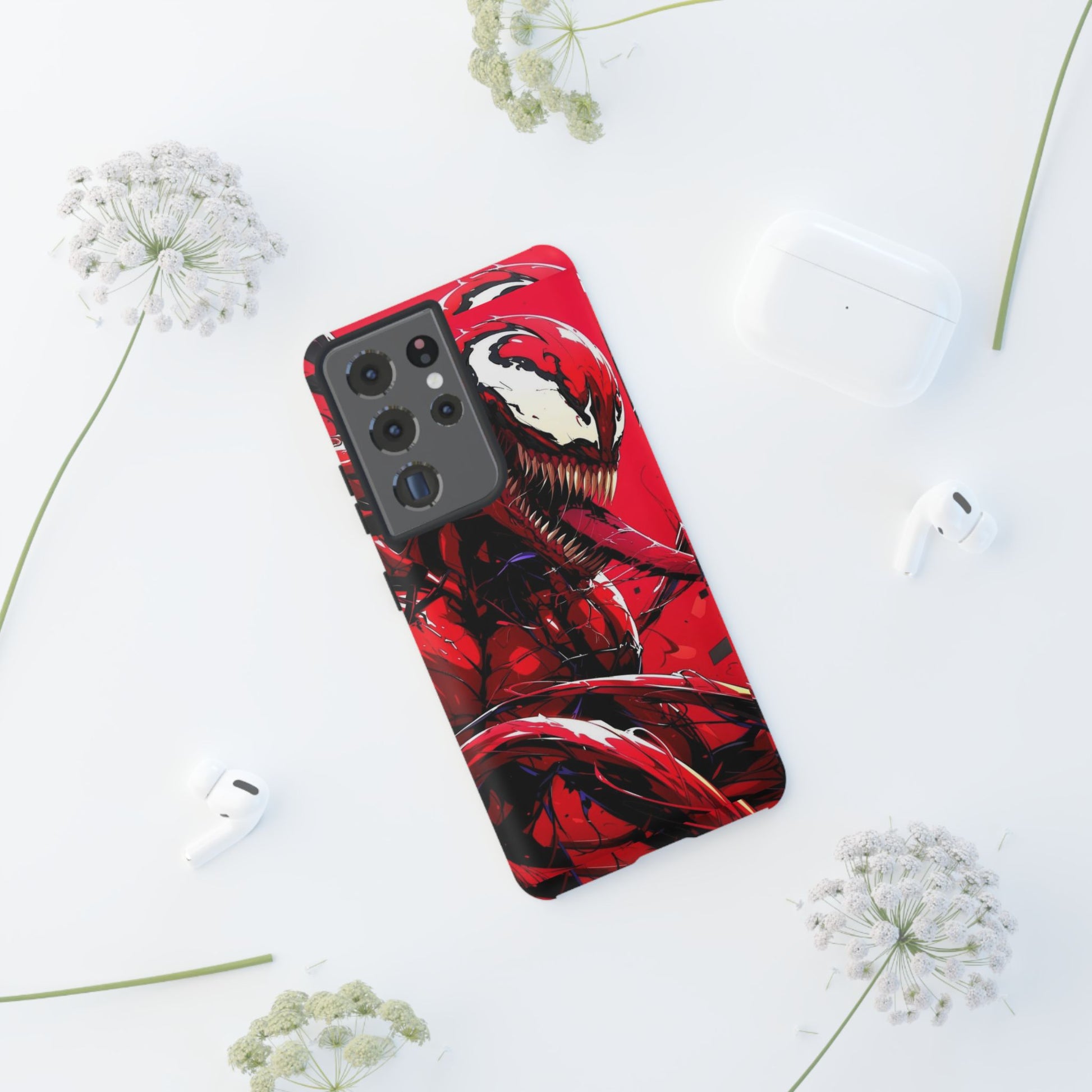 Carnage Marvel Villain Tough Cases for iPhones, Samsung, and Pixel