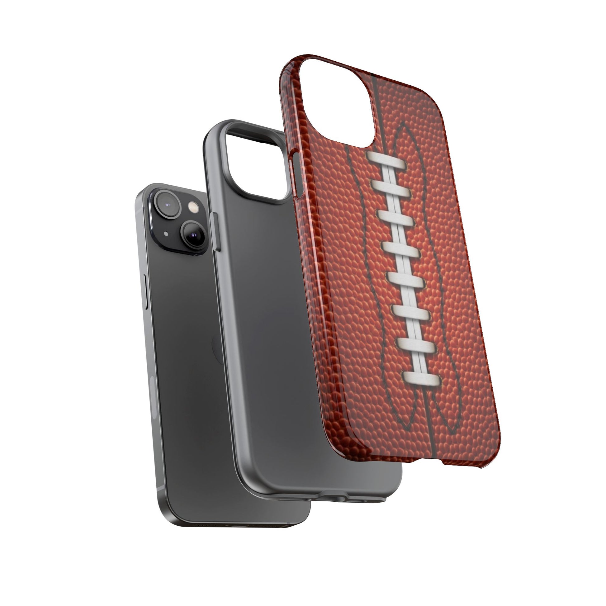 Football Pigskin Print Tough Cases for iPhones, Samsung, and Pixel