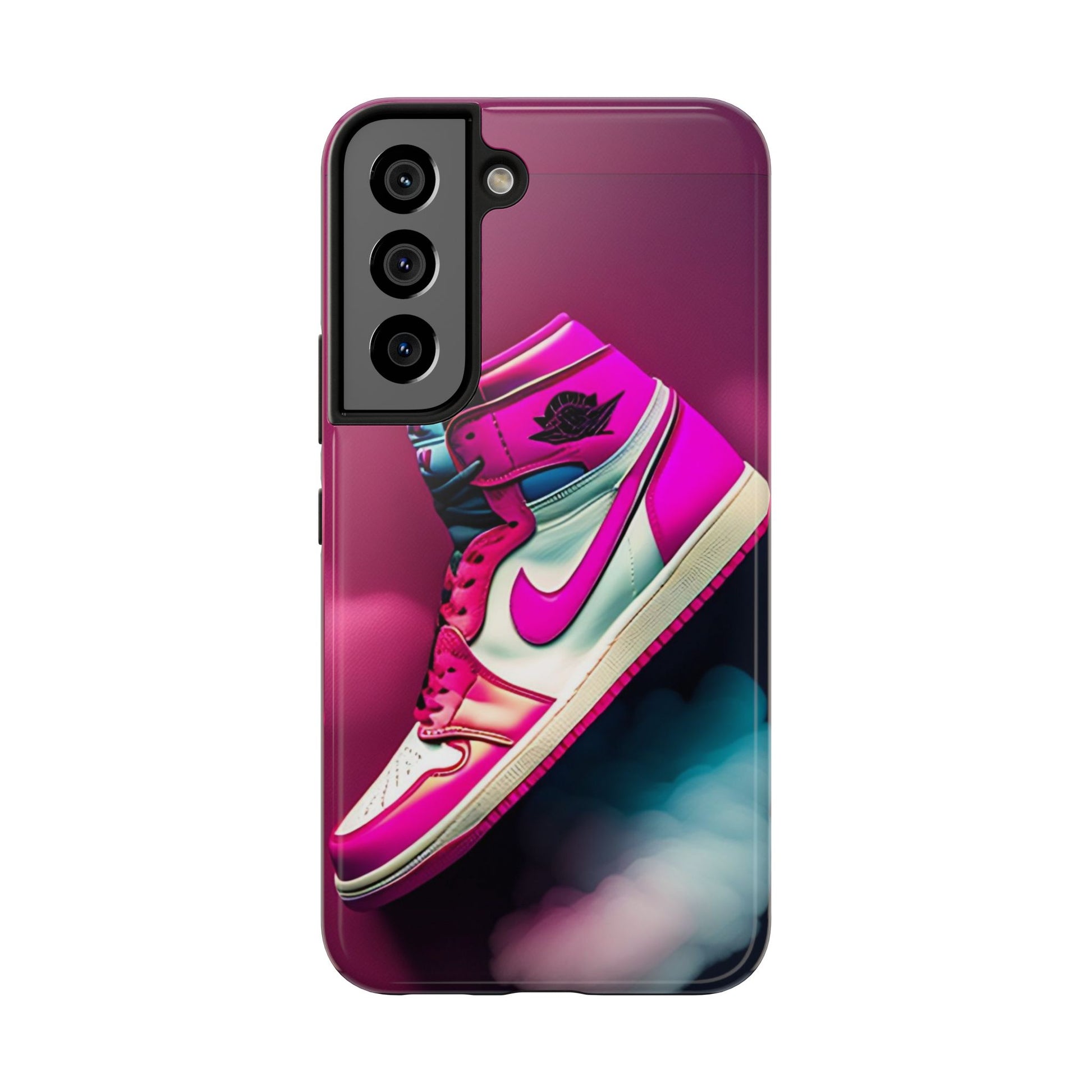 Pink Jordan Sneakers Phone Cases for iPhones & Samsung Phones