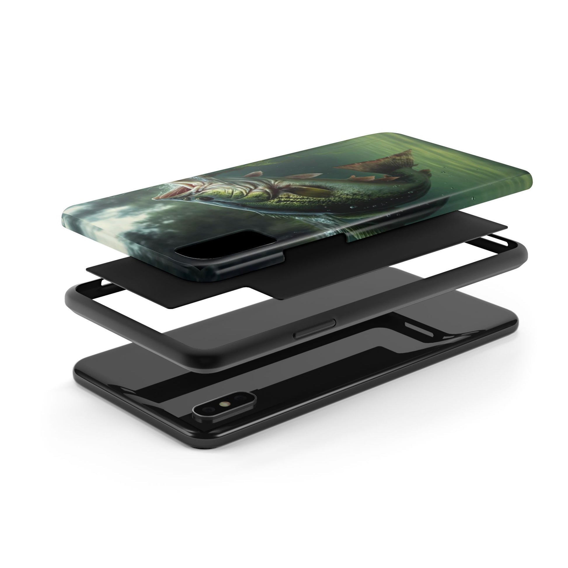 Large Mouth Bass Theme Phone Cases for iPhones & Samsung Phones