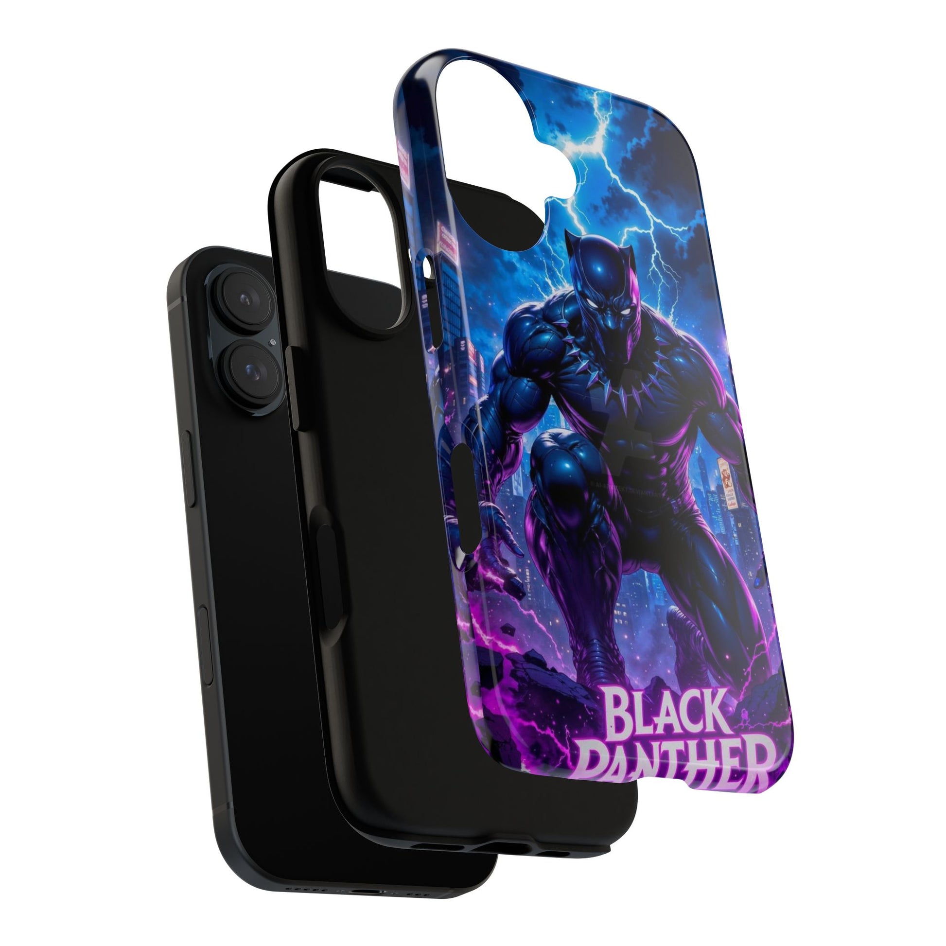 Black Panther Phone Case, Tough Cases for iPhones, Samsung, and Pixel