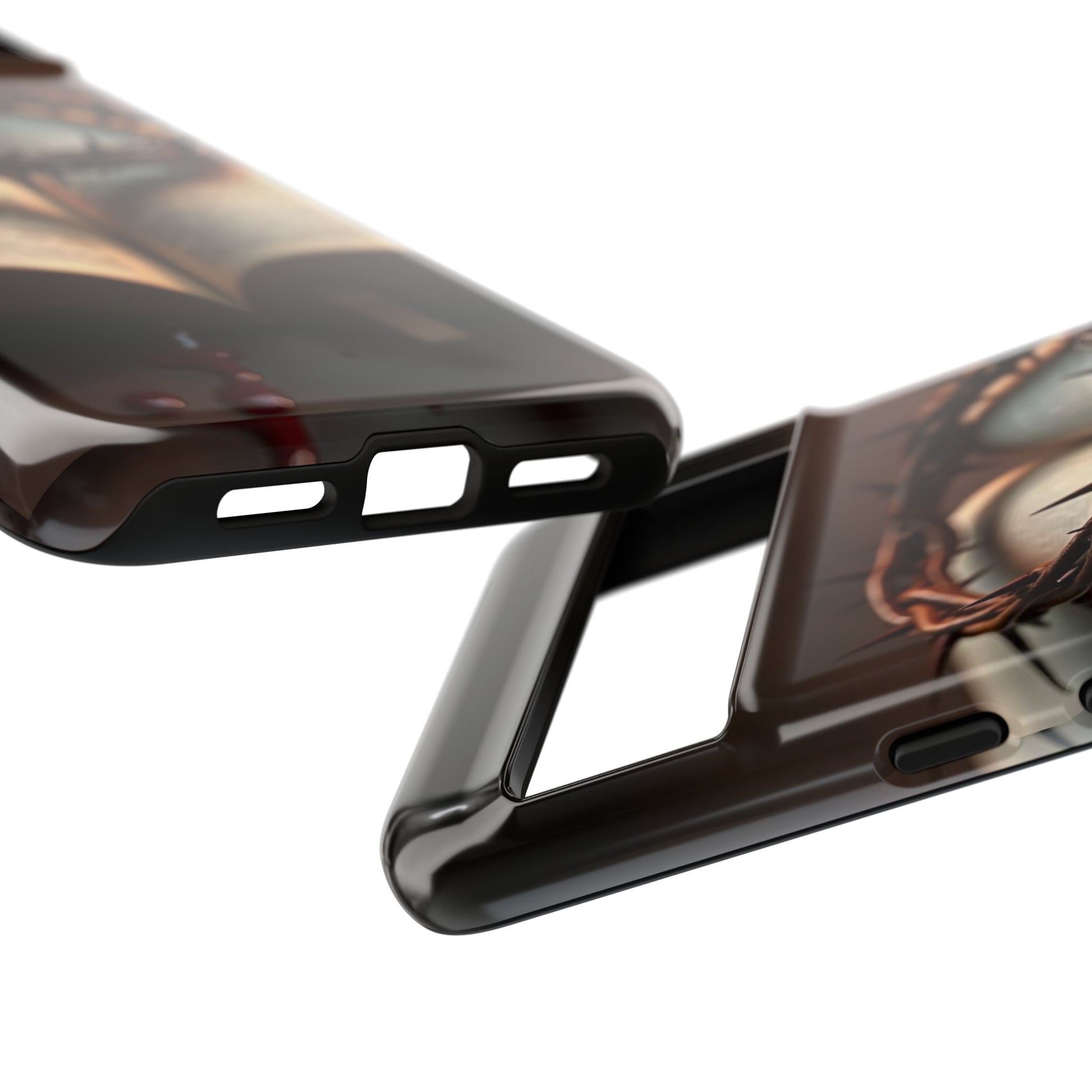 Crown of Thorns and Bible Christian Tough Cases for iPhones, Samsung, and Pixel