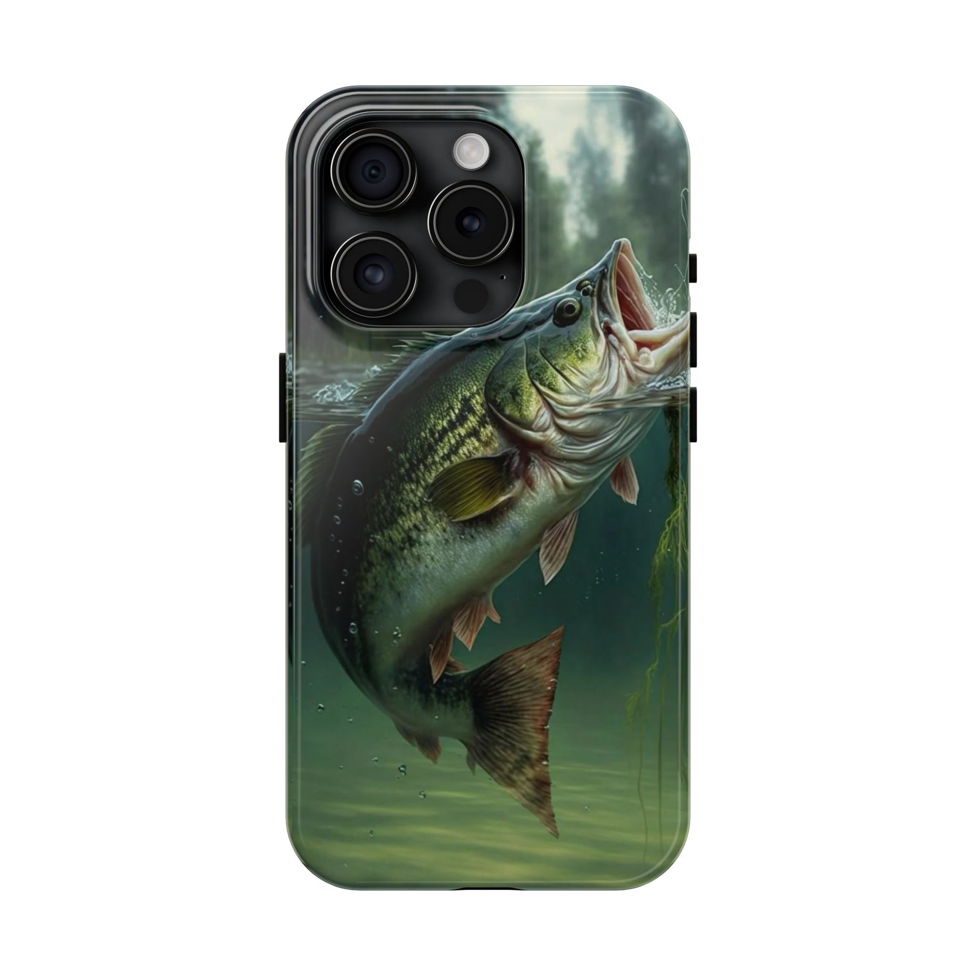 Large Mouth Bass Theme Phone Cases for iPhones & Samsung Phones