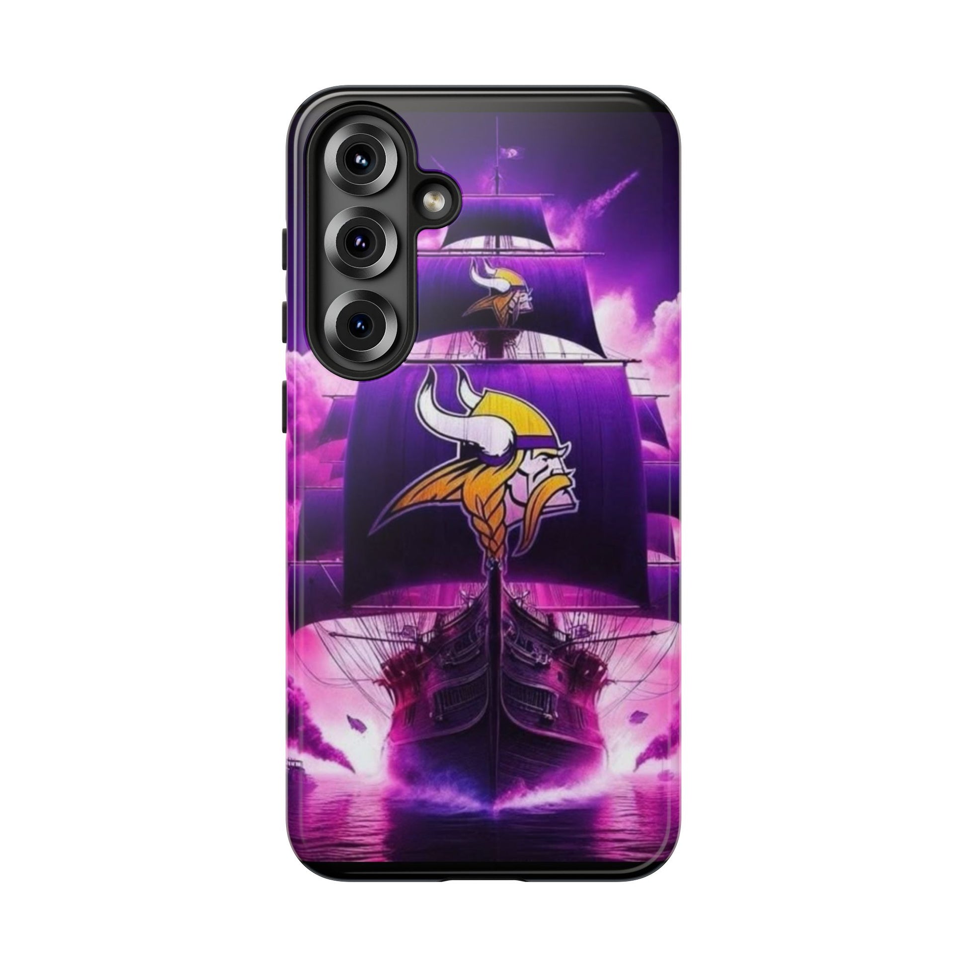Minnesota Vikings Ship Football Phone Case, Tough Cases for iPhones, Samsung, and Pixel