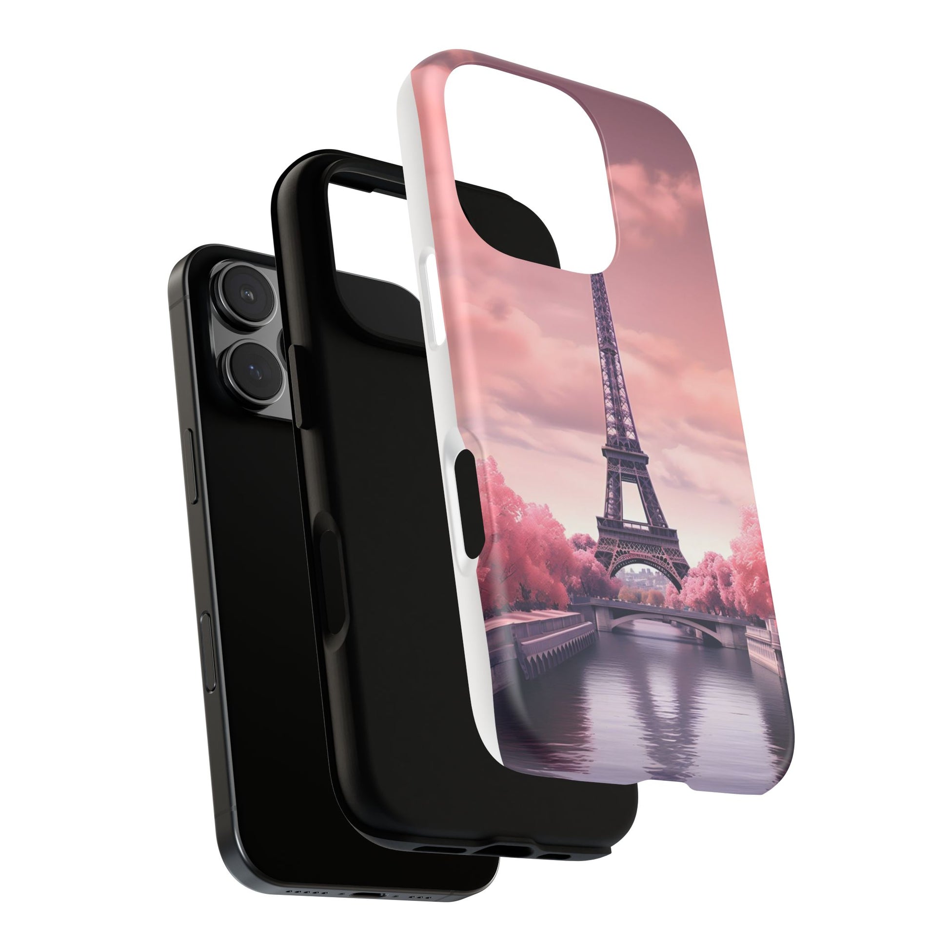 Eiffel Tower Paris Tough Cases for iPhones, Samsung, and Pixel