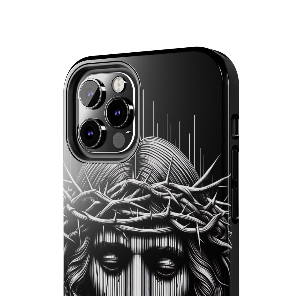 Jesus The King Crown Christian Phone Cases for iPhones & Samsung Phones