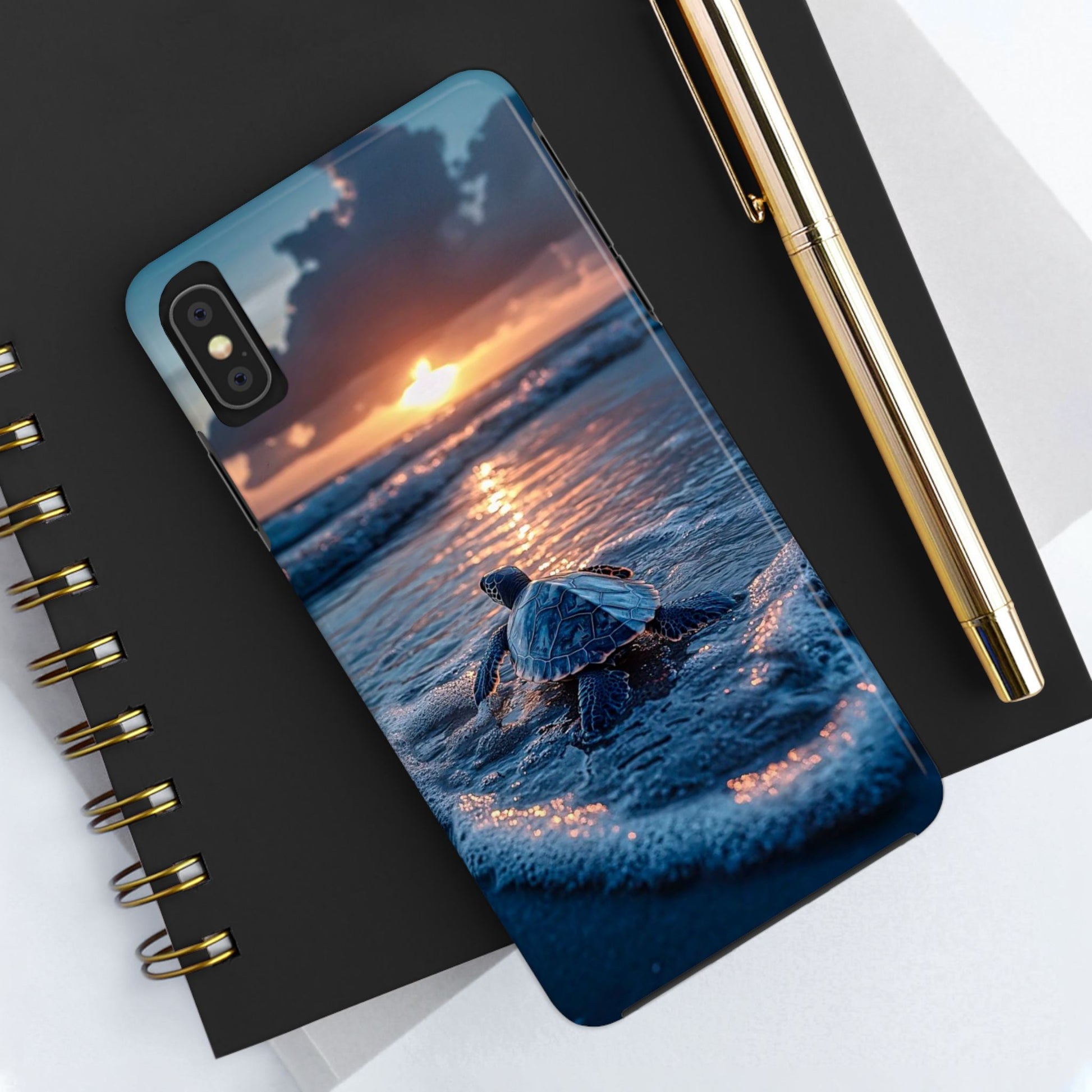 Beautiful Sea Turtle Themed Tough Phone Cases for Iphones & Samsung Phones