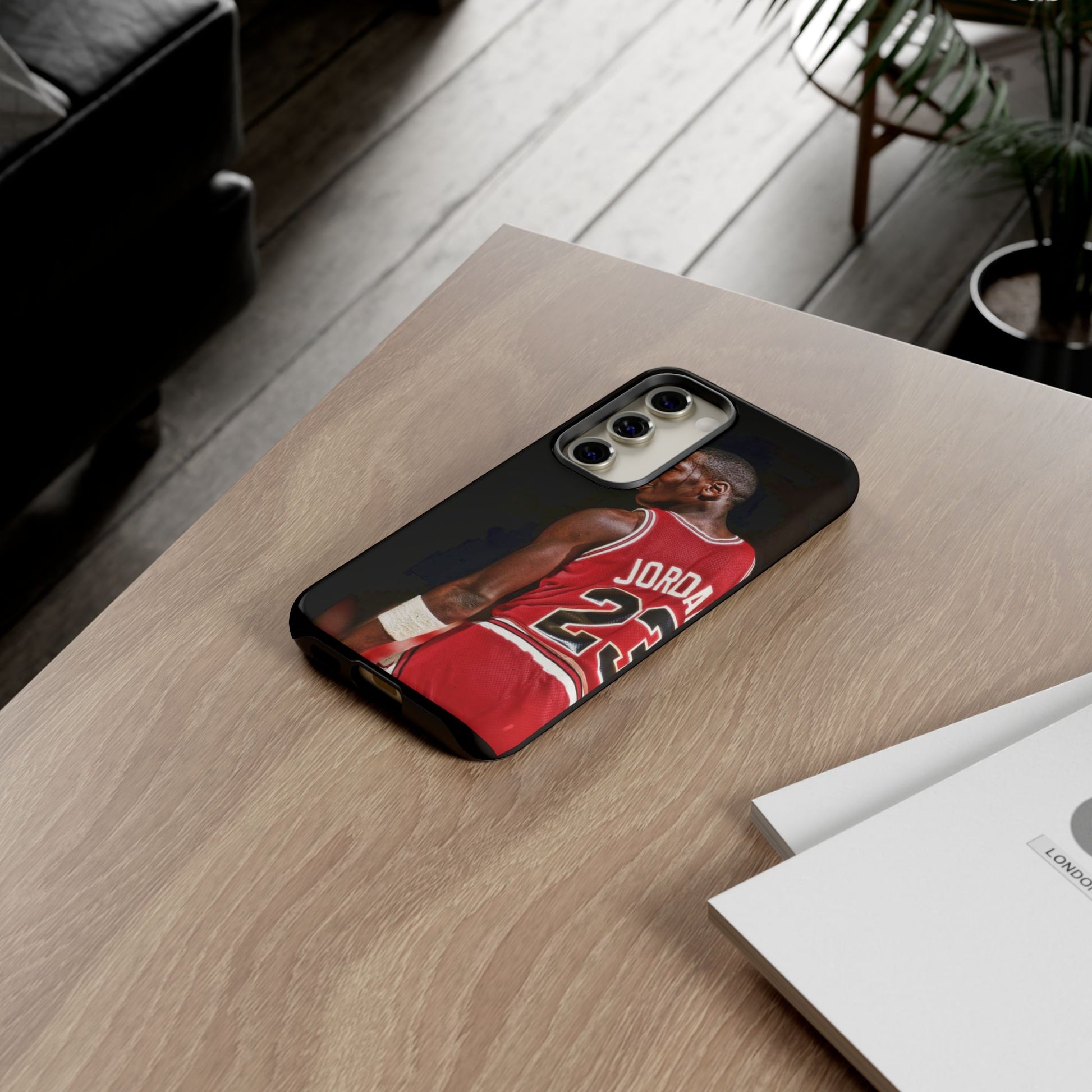 Basketball Legend Michael Jordan Tough Cases for iPhones, Samsung, and Pixel