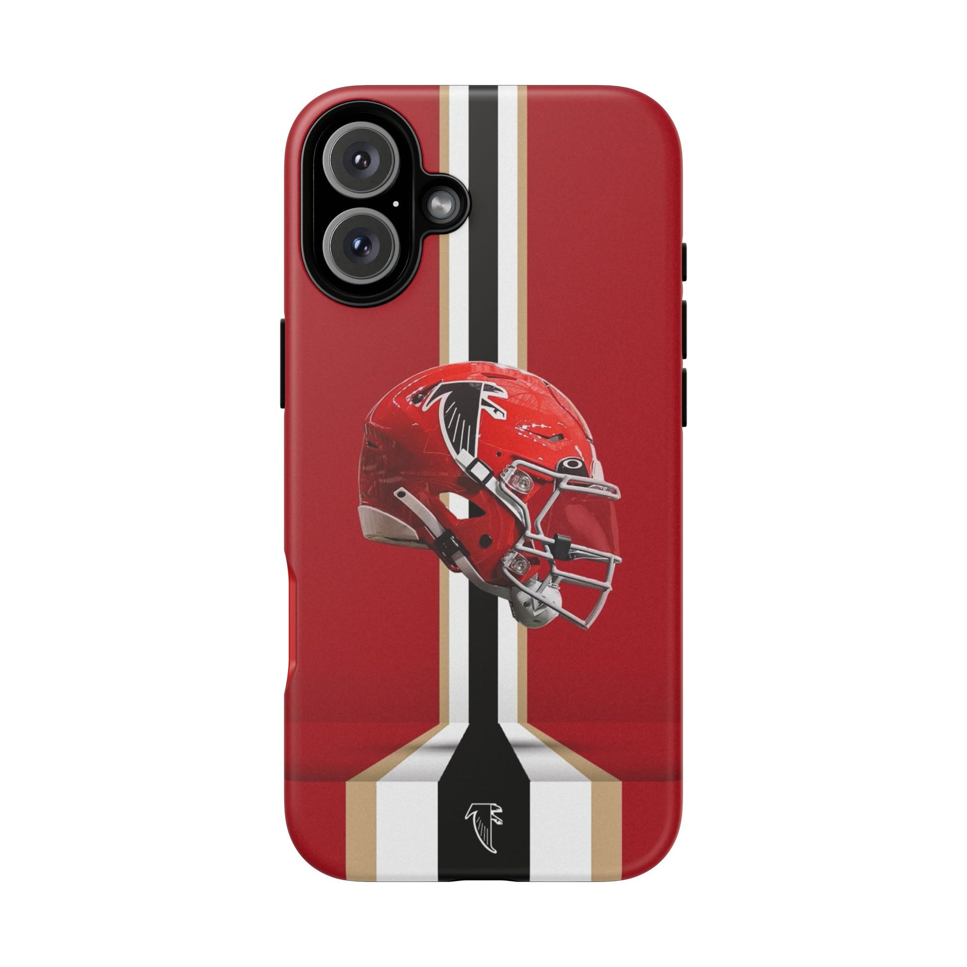 Atlanta Falcons Football Helmet Logo Tough Cases for iPhones, Samsung, and Pixel