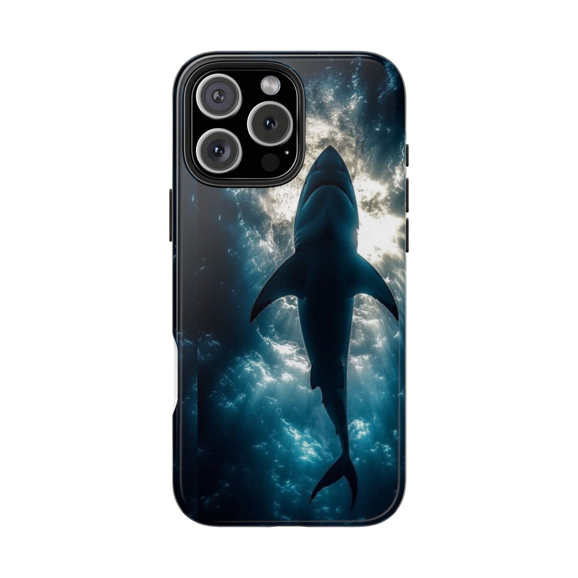 Great White Shark Themed Tough Phone Cases for Iphones & Samsung Phones