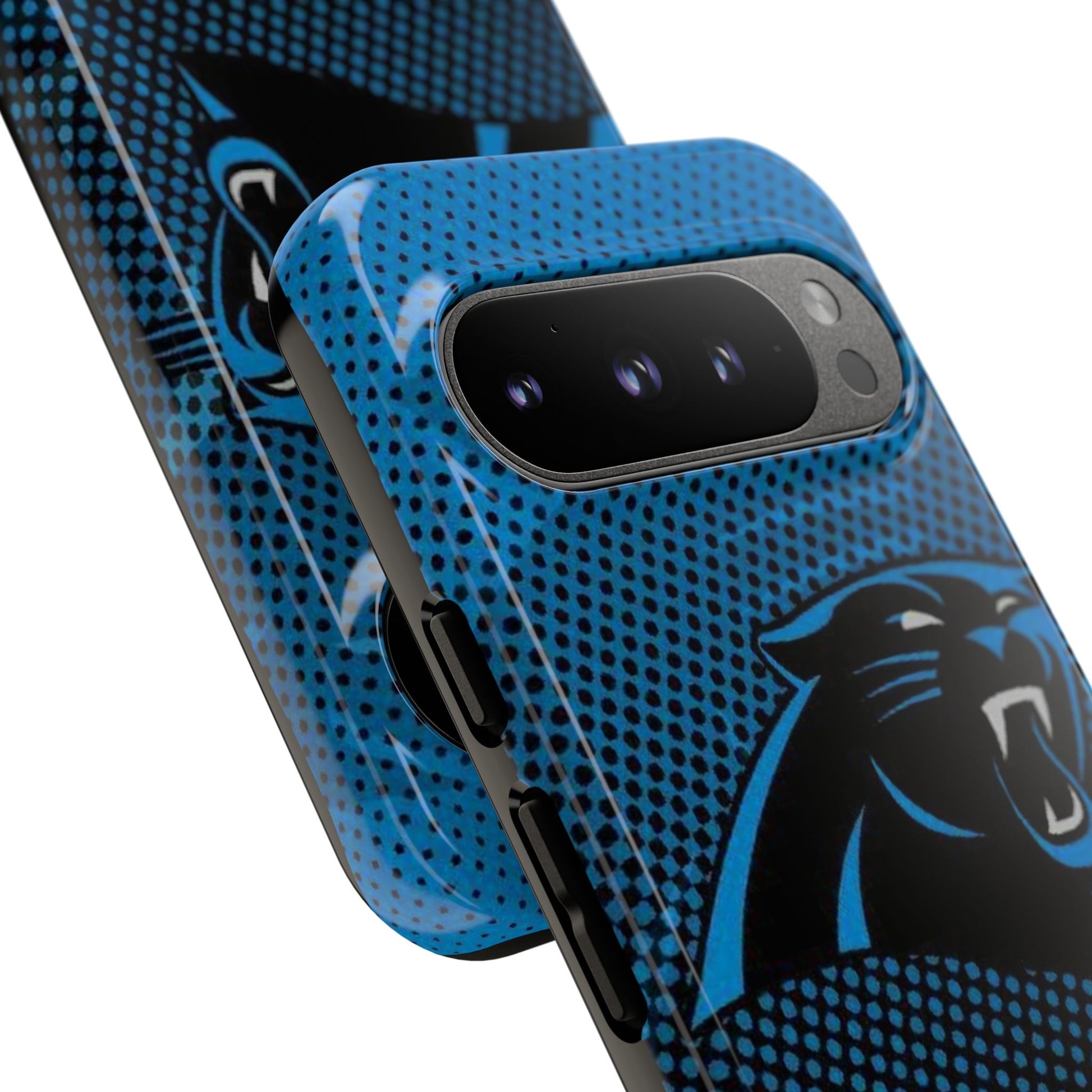 Carolina Panthers Football Logo Tough Cases for iPhones, Samsung, and Pixel