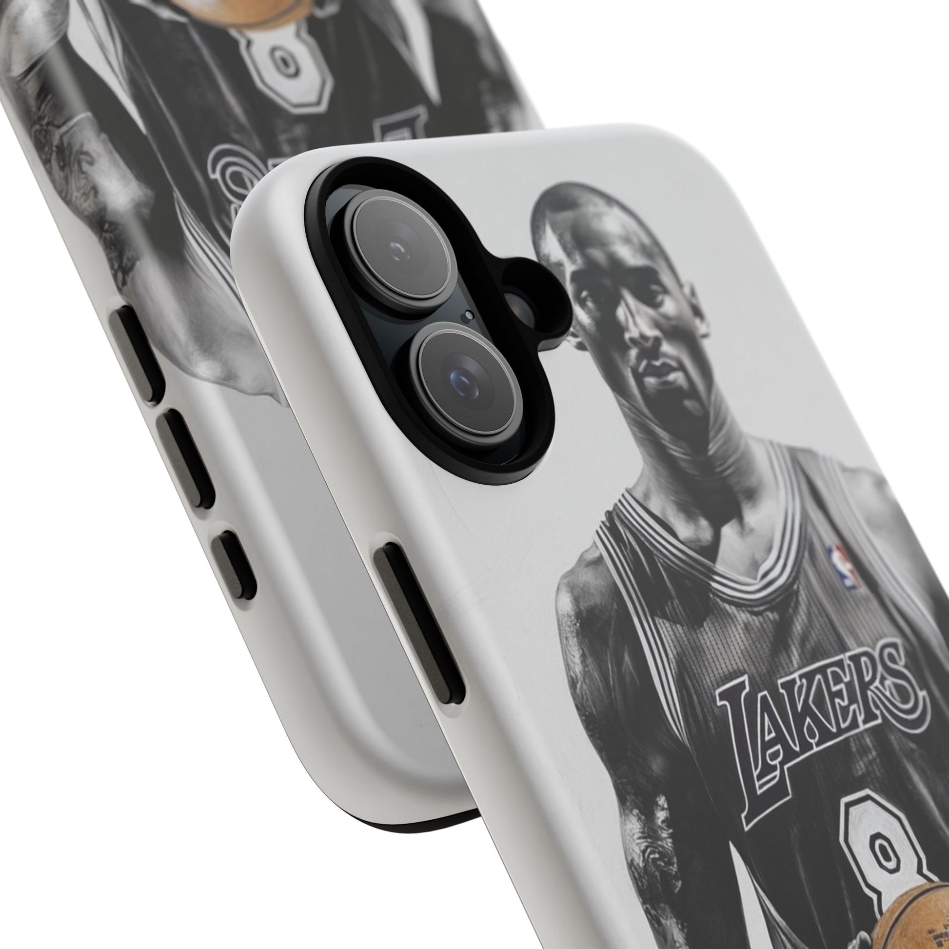 Kobe Basketball Art Tough Cases for iPhones, Samsung, and Pixel
