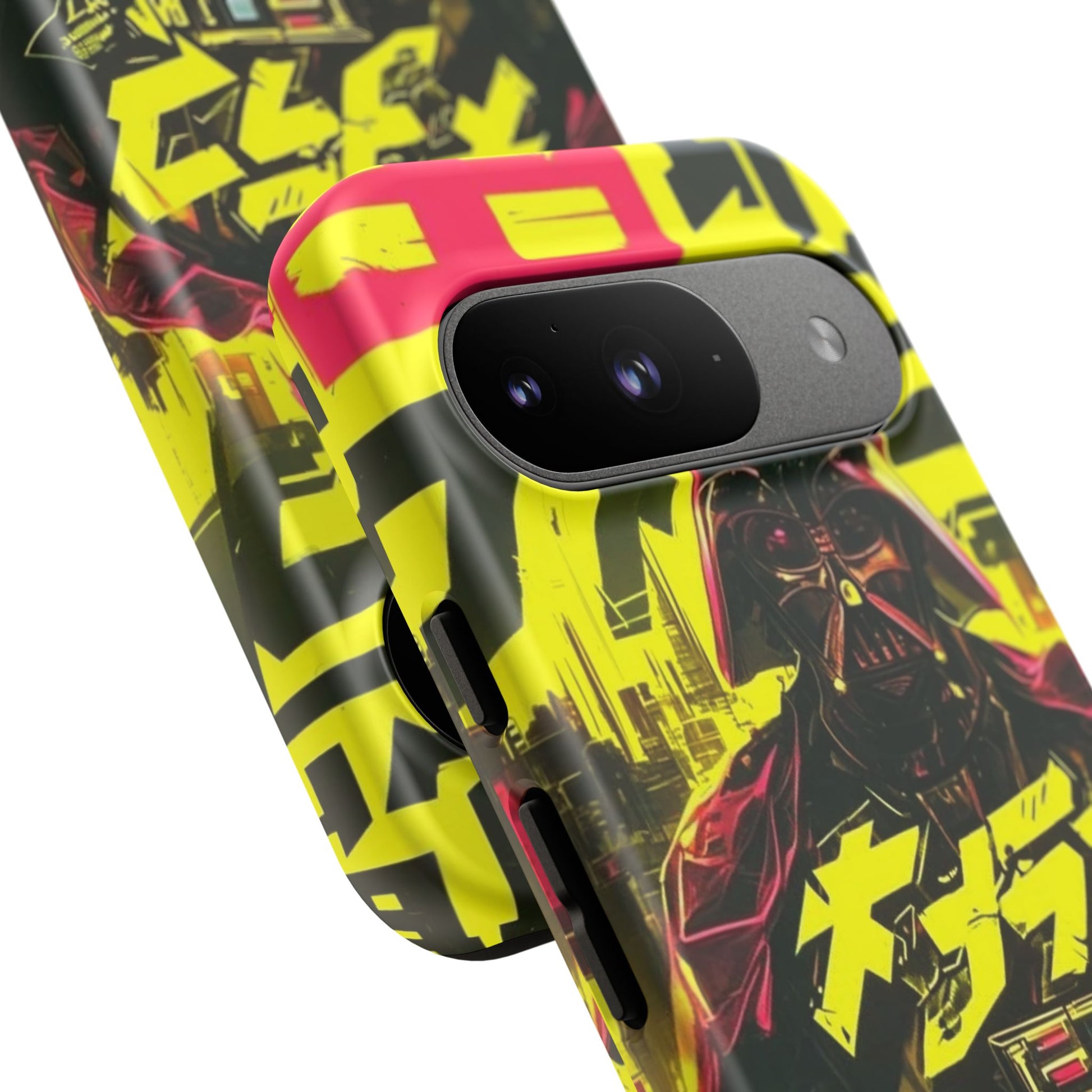 Cyberpunk X Vader Tough Cases for iPhones, Samsung, and Pixel