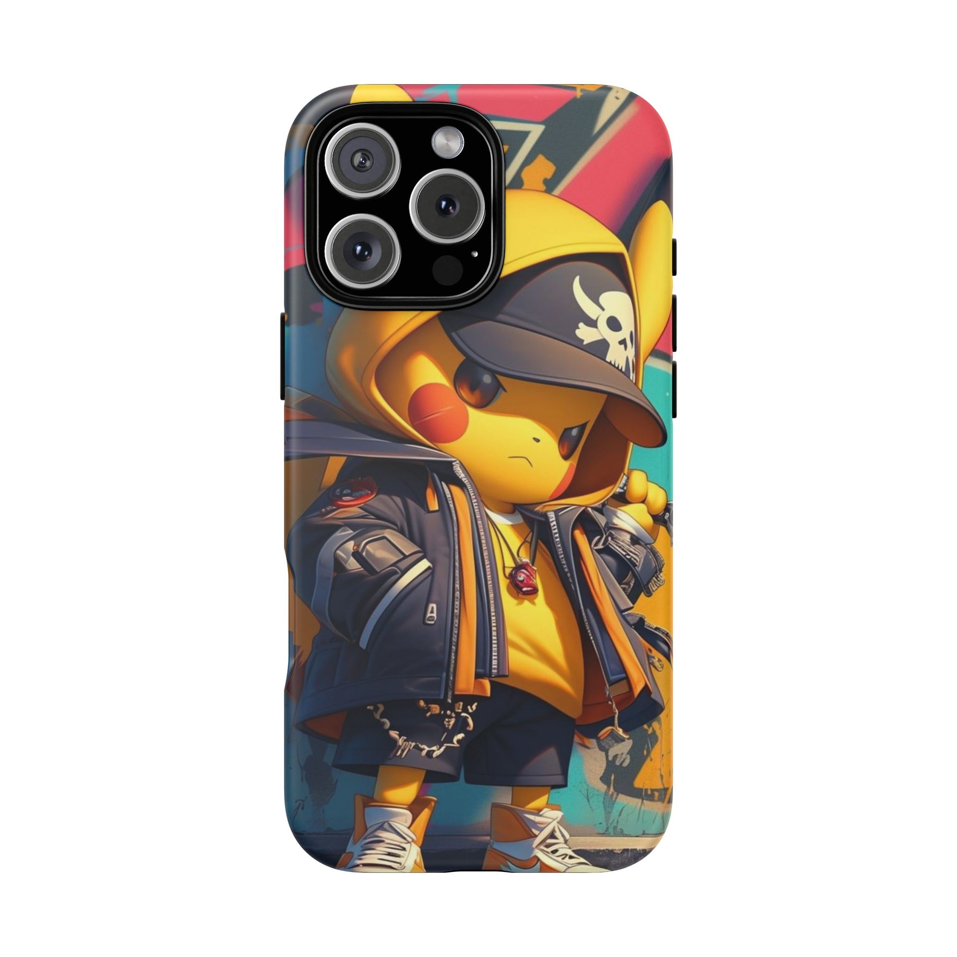 Cute Poke Bear Phone Case, Tough Cases for iPhones, Samsung, and Pixel