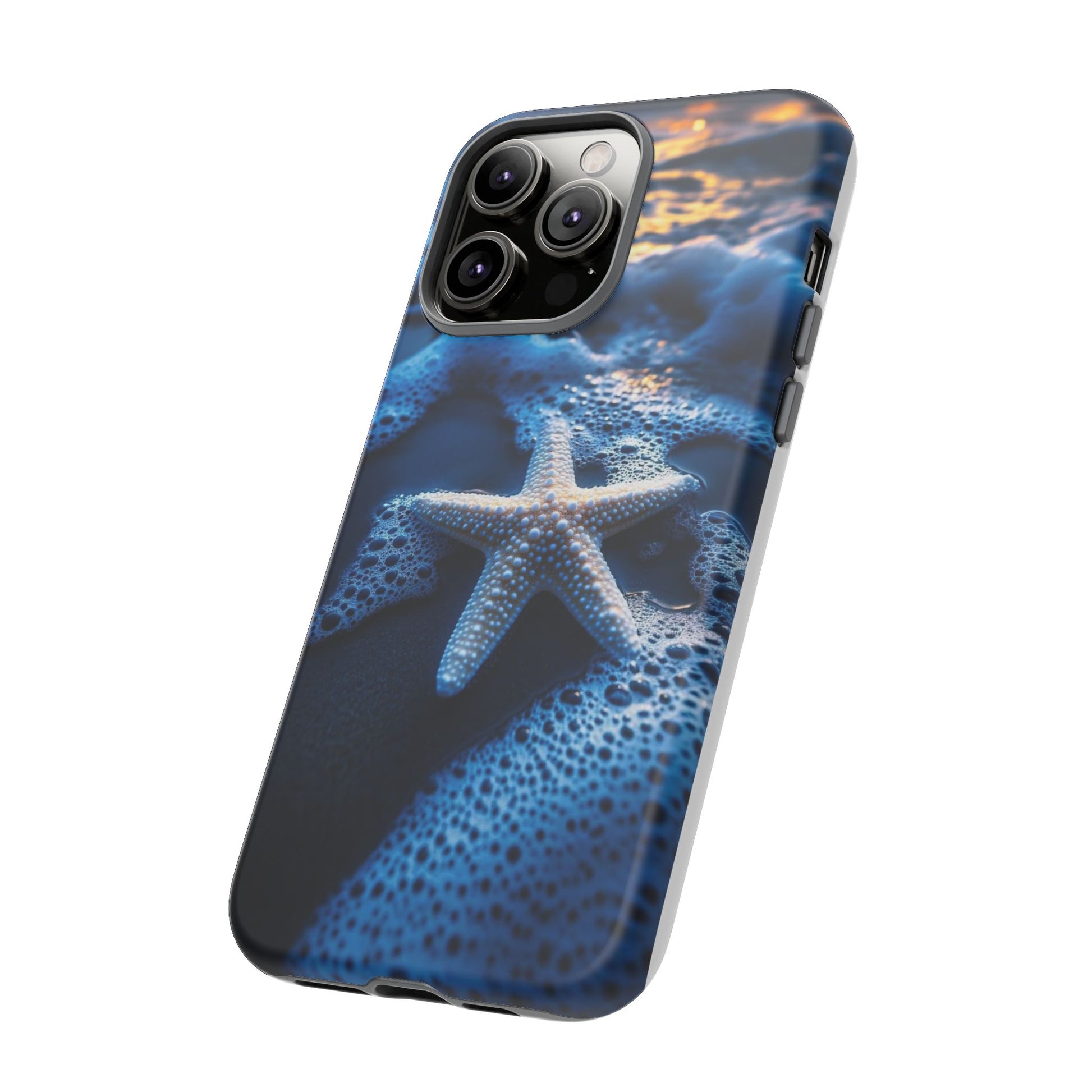Starfish Beach Tough Cases for iPhones, Samsung, and Pixel