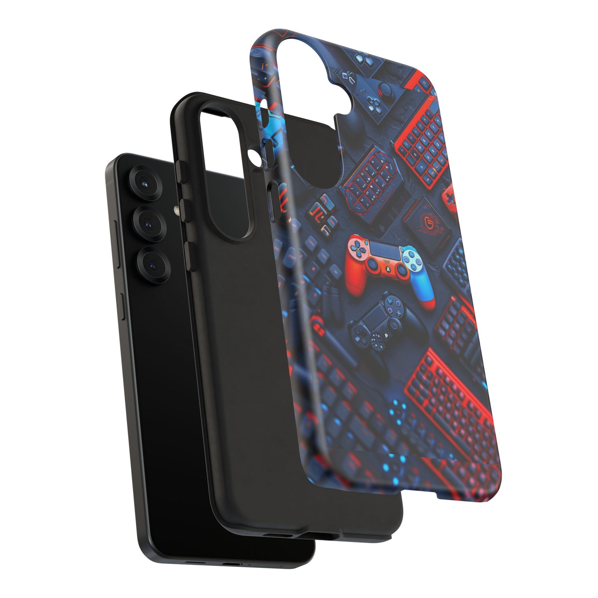 Gamer Themed Controllers Tough Cases for iPhones, Samsung, and Pixel