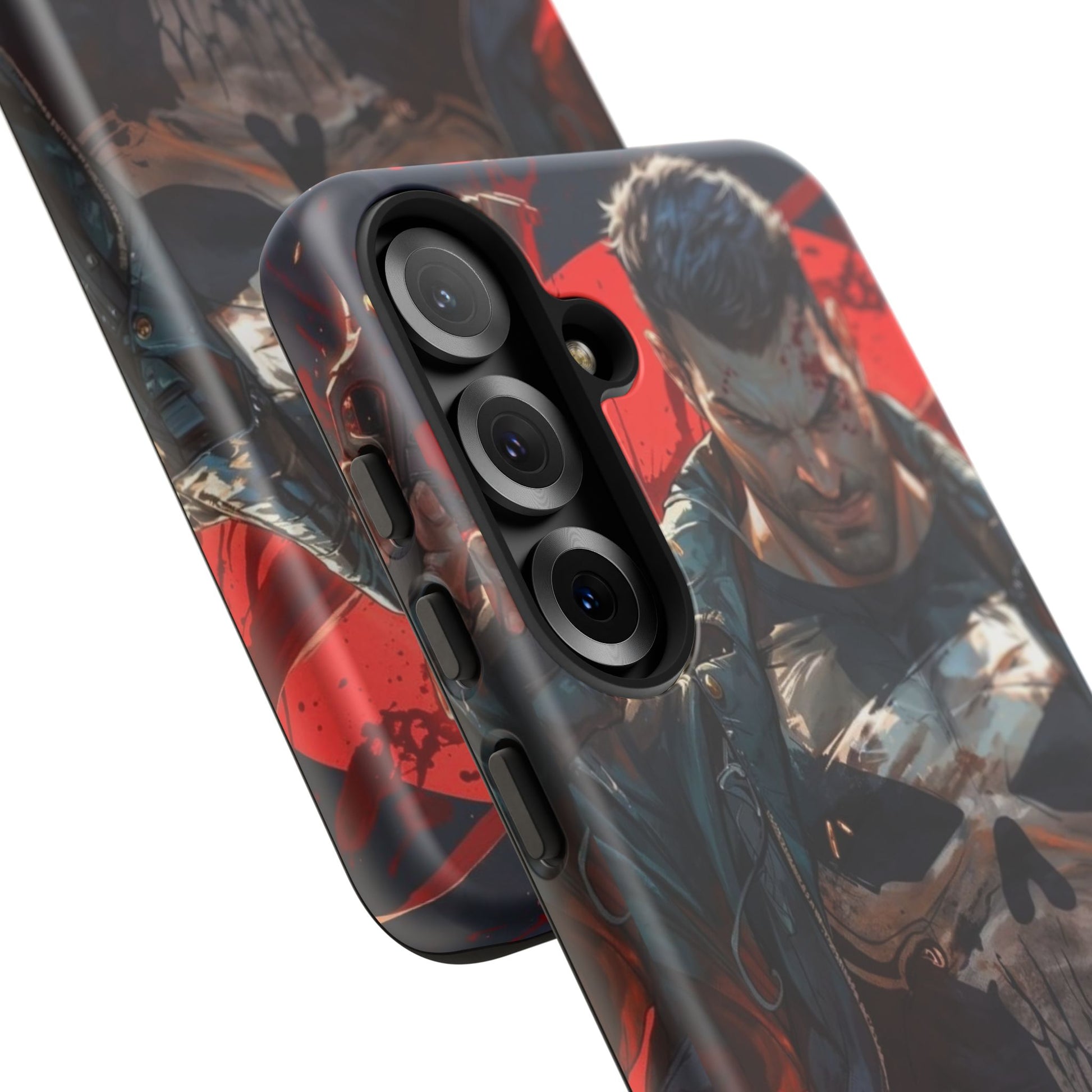 Punisher Tough Cases for iPhones, Samsung, and Pixel
