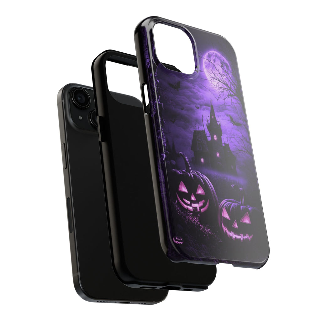 Haunted House Halloween Theme Phone Cases for iPhones & Samsung Phones