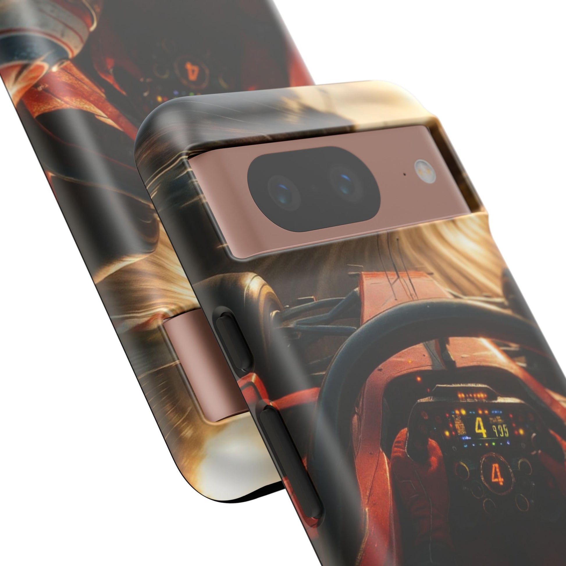 Formula 1 Cockpit Phone Case, Tough Cases for iPhones, Samsung, and Pixel