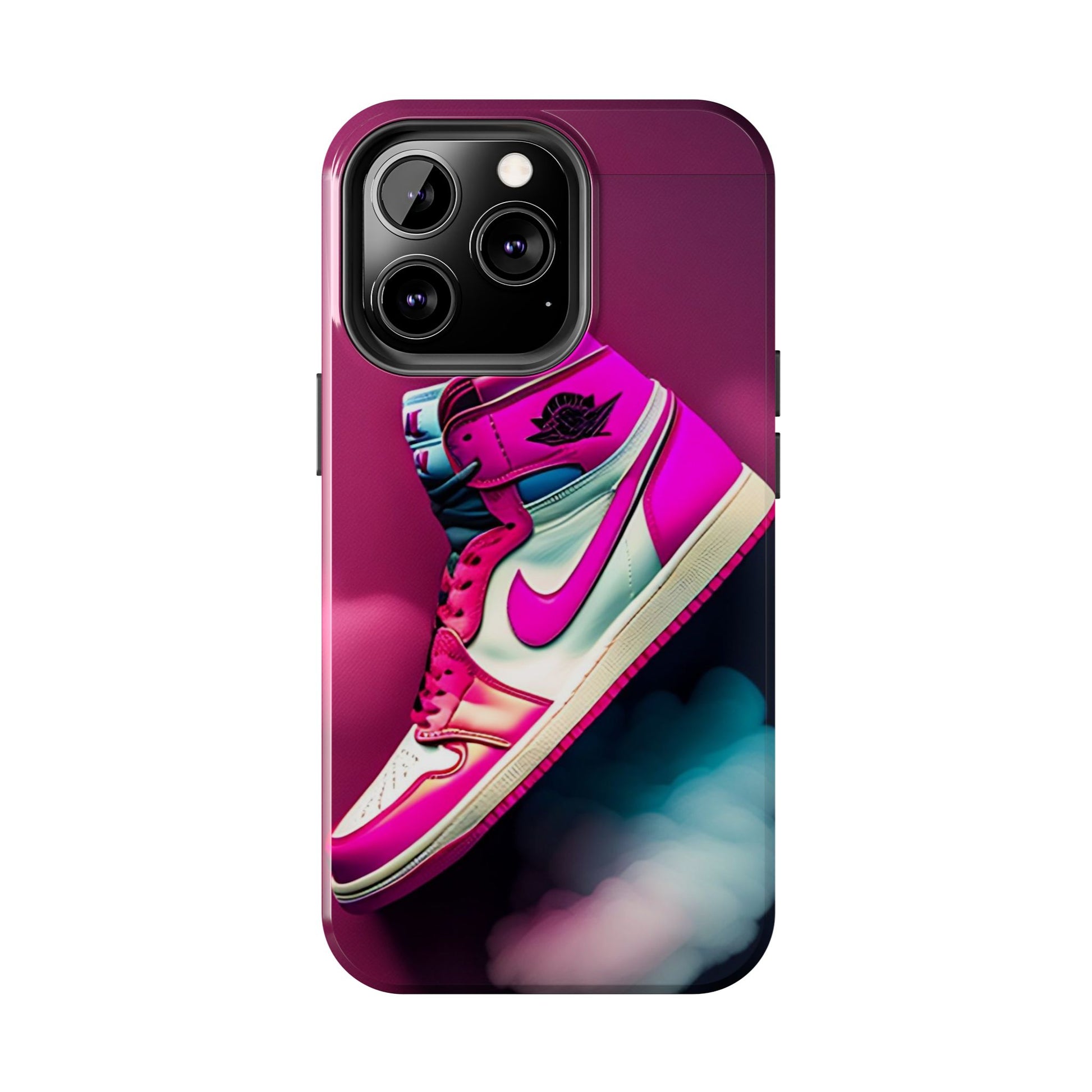 Pink Jordan Sneakers Phone Cases for iPhones & Samsung Phones