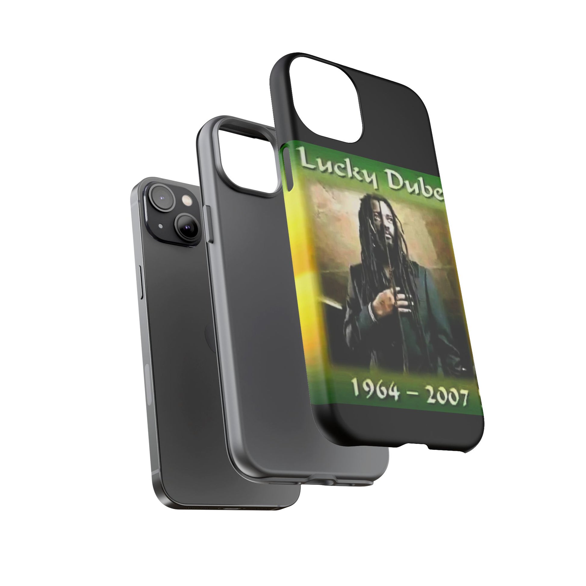 Lucky Dube Tough Cases for iPhones, Samsung, and Pixel