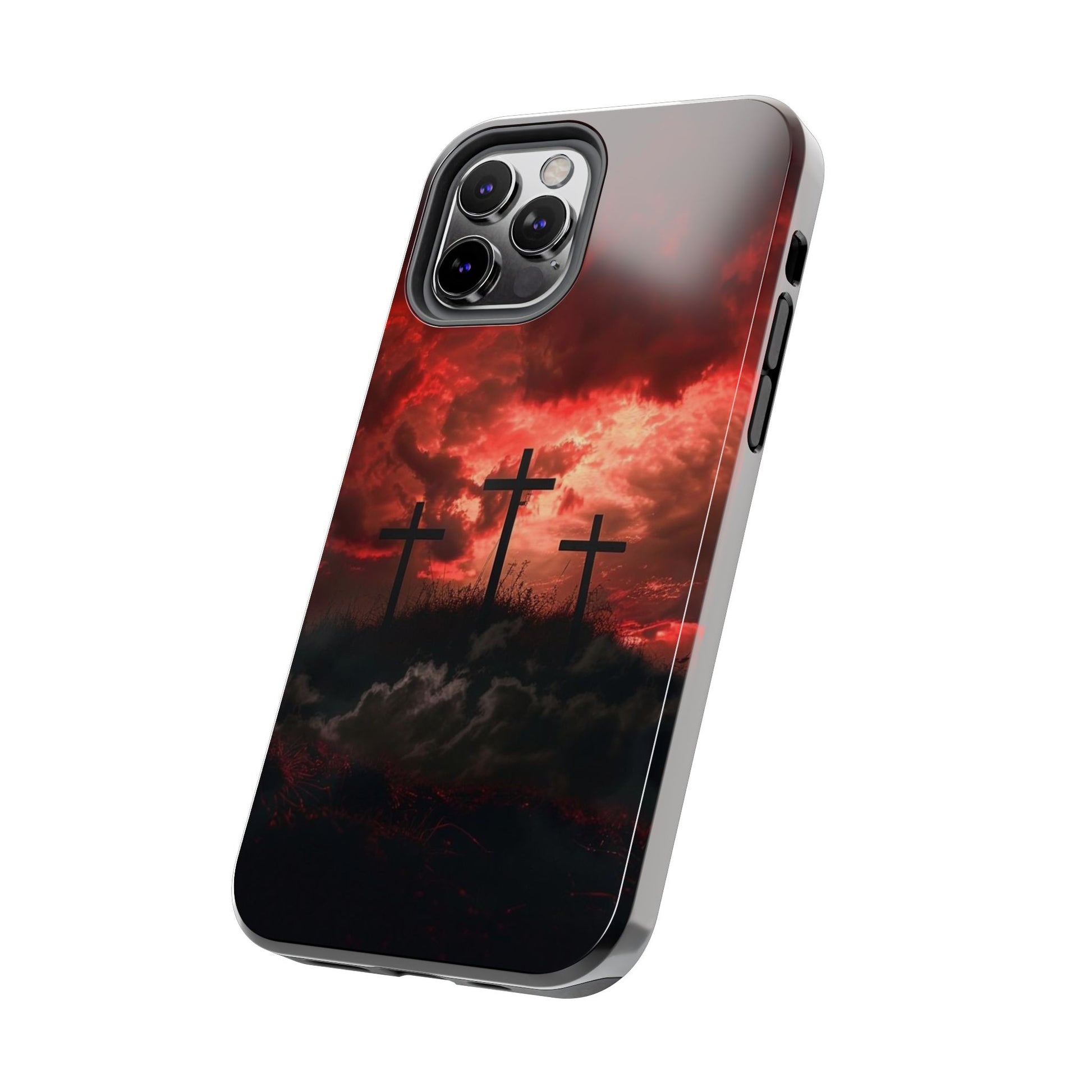 Crosses at Golgotha Christian Cases for iPhones & Samsung Phones