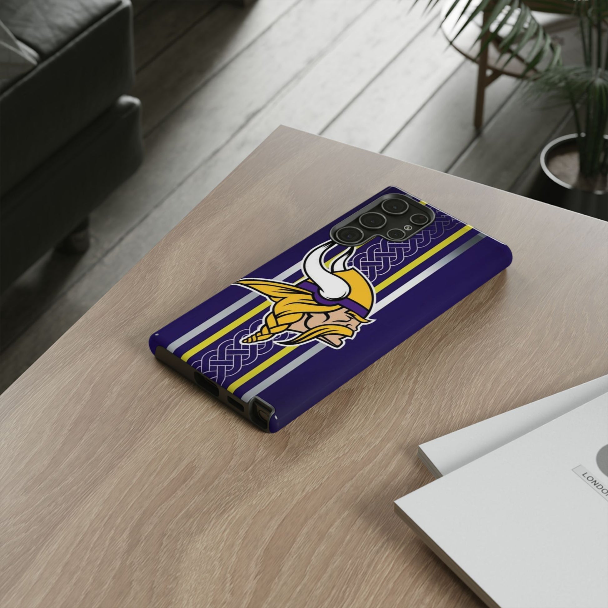 Minnesota Vikings logo Phone Case, Tough Cases for iPhones, Samsung, and Pixel