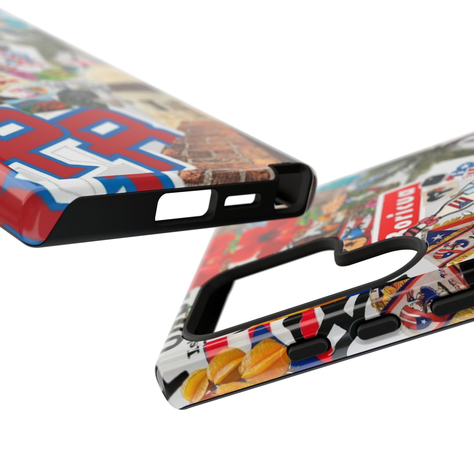 Puerto Rico Boricua Art Tough Cases for iPhones, Samsung, and Pixel