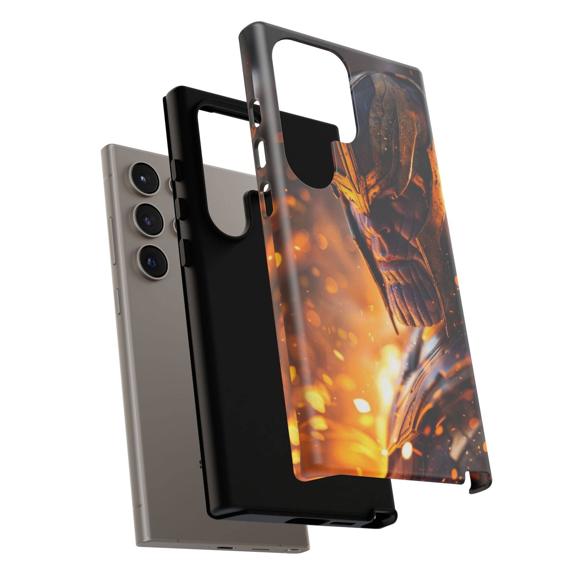 Marvel Villain Thanos Tough Cases for iPhones, Samsung, and Pixel