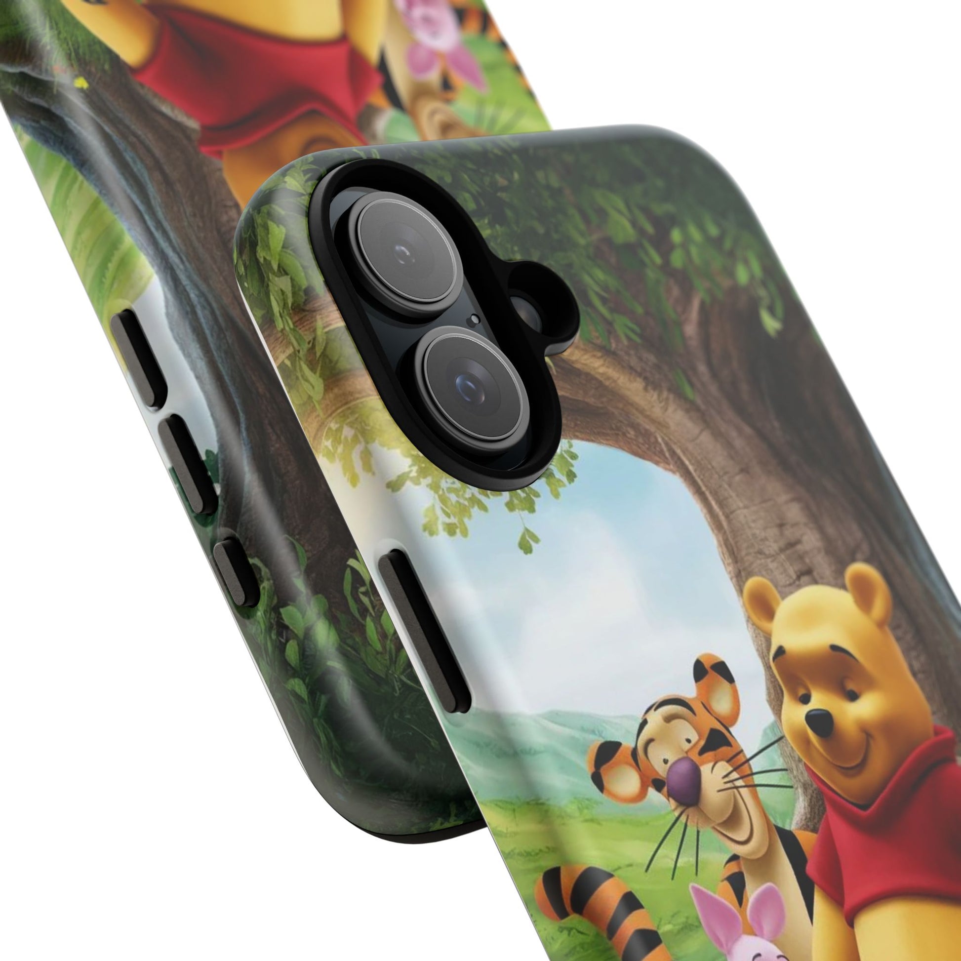 Cute Pooh Bear Phone Case, Tough Cases, Disney Phone for iPhones, Samsung, and Pixel