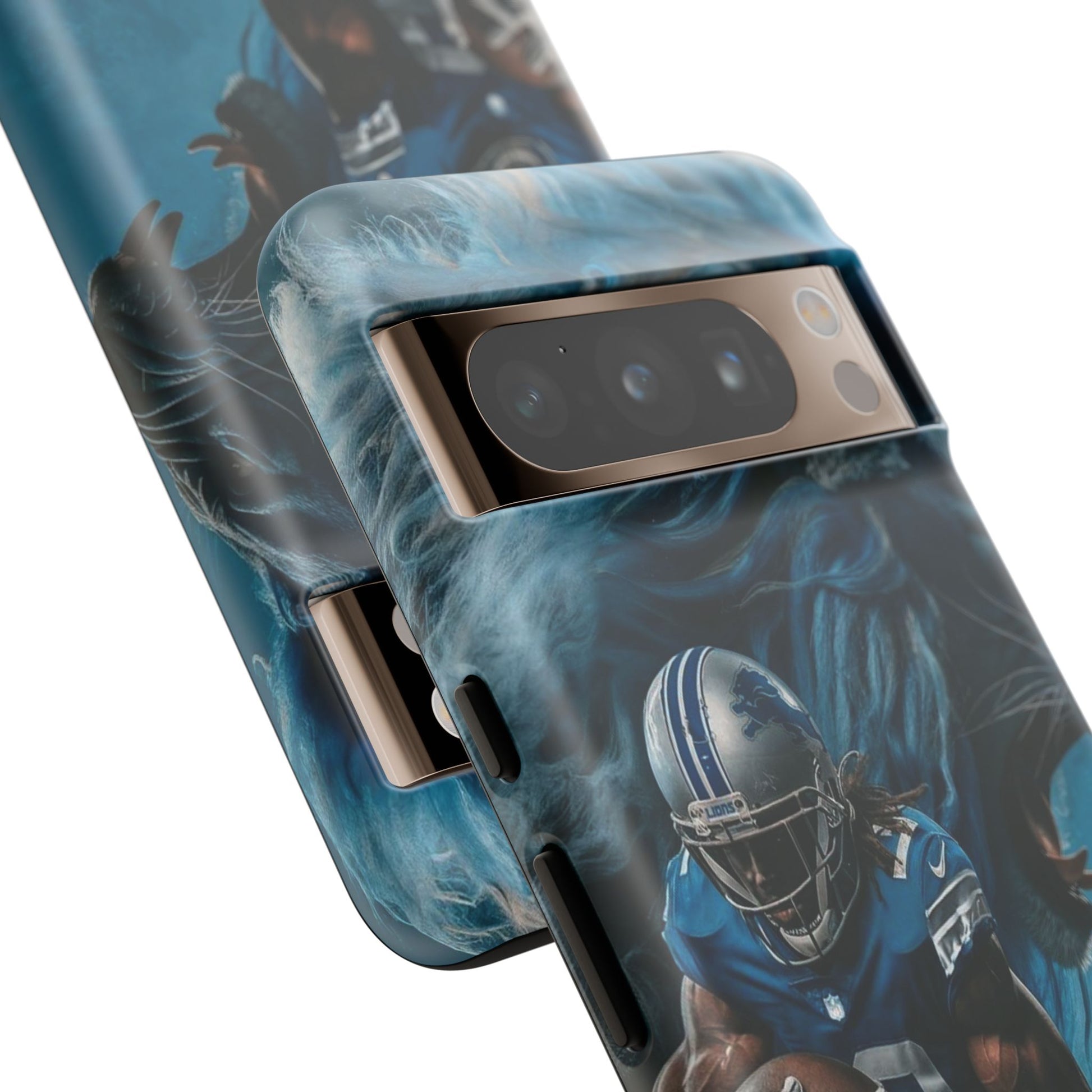 Detroit Lions Player Football Phone Case, Tough Cases for iPhones, Samsung, and Pixel